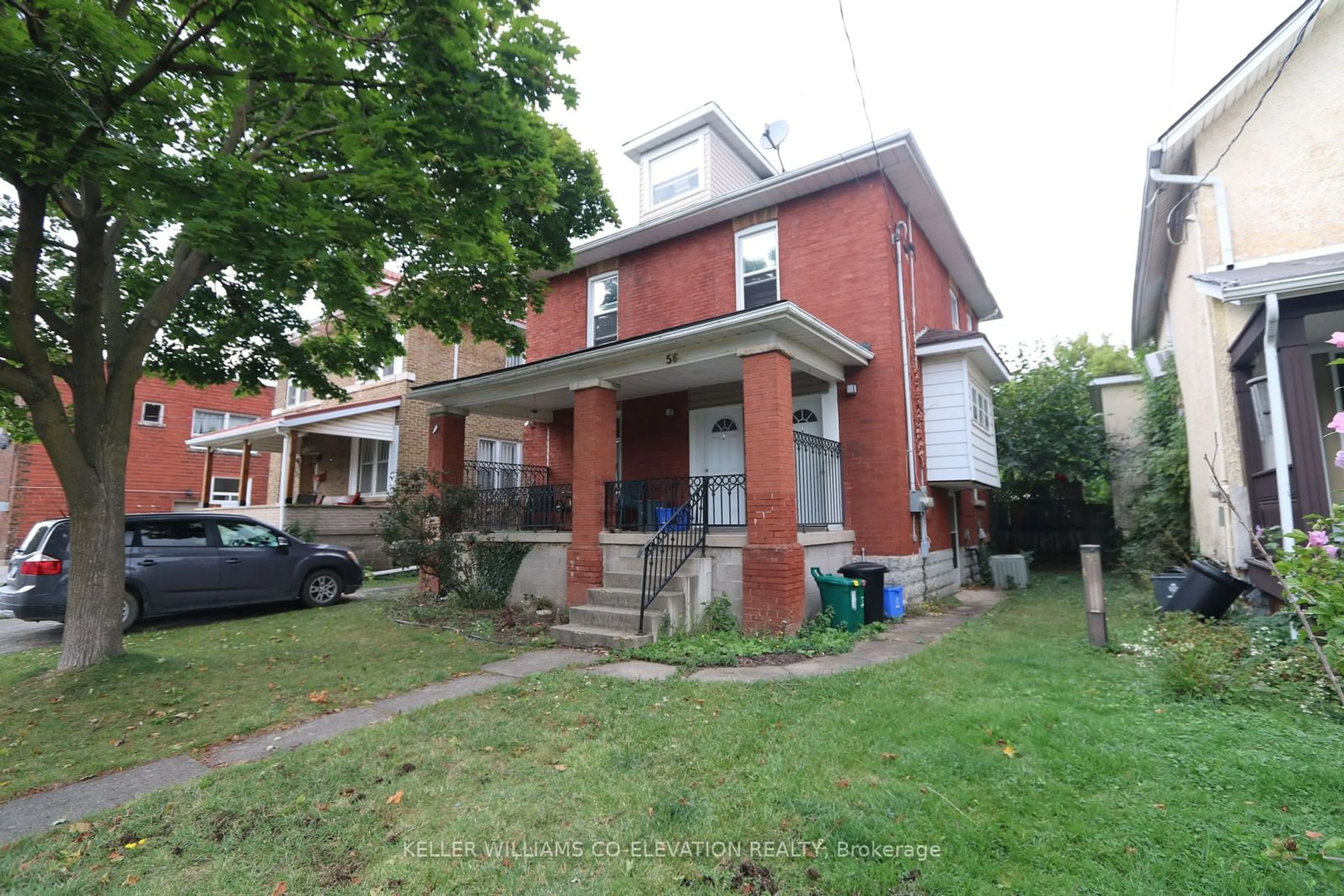 Frontside or backside of a home, the street view for 56 Regent St, Welland Ontario L3B 4H6