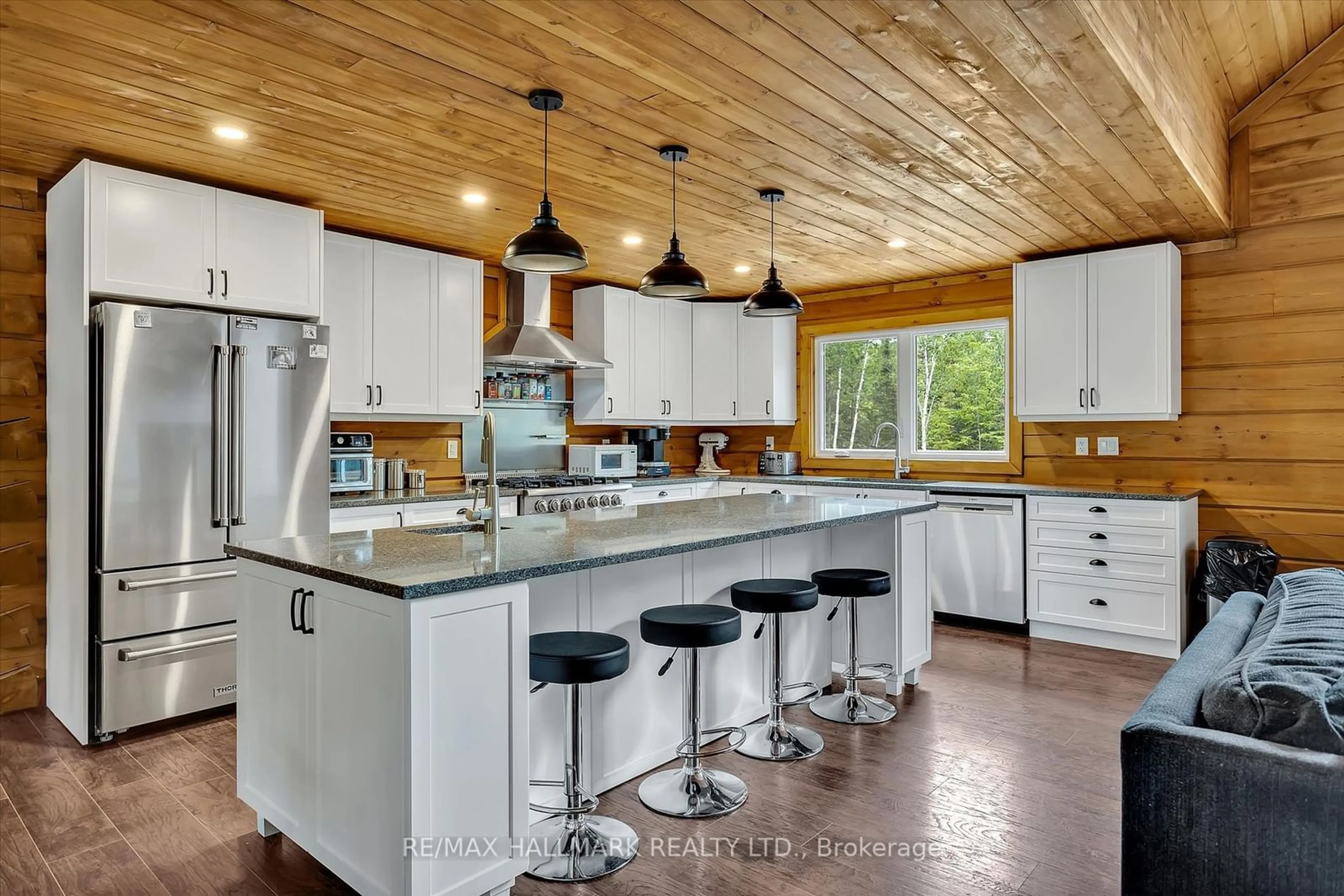 Open concept kitchen, unknown for 511 Brethour Rd, Hastings Highlands Ontario K0L 1C0