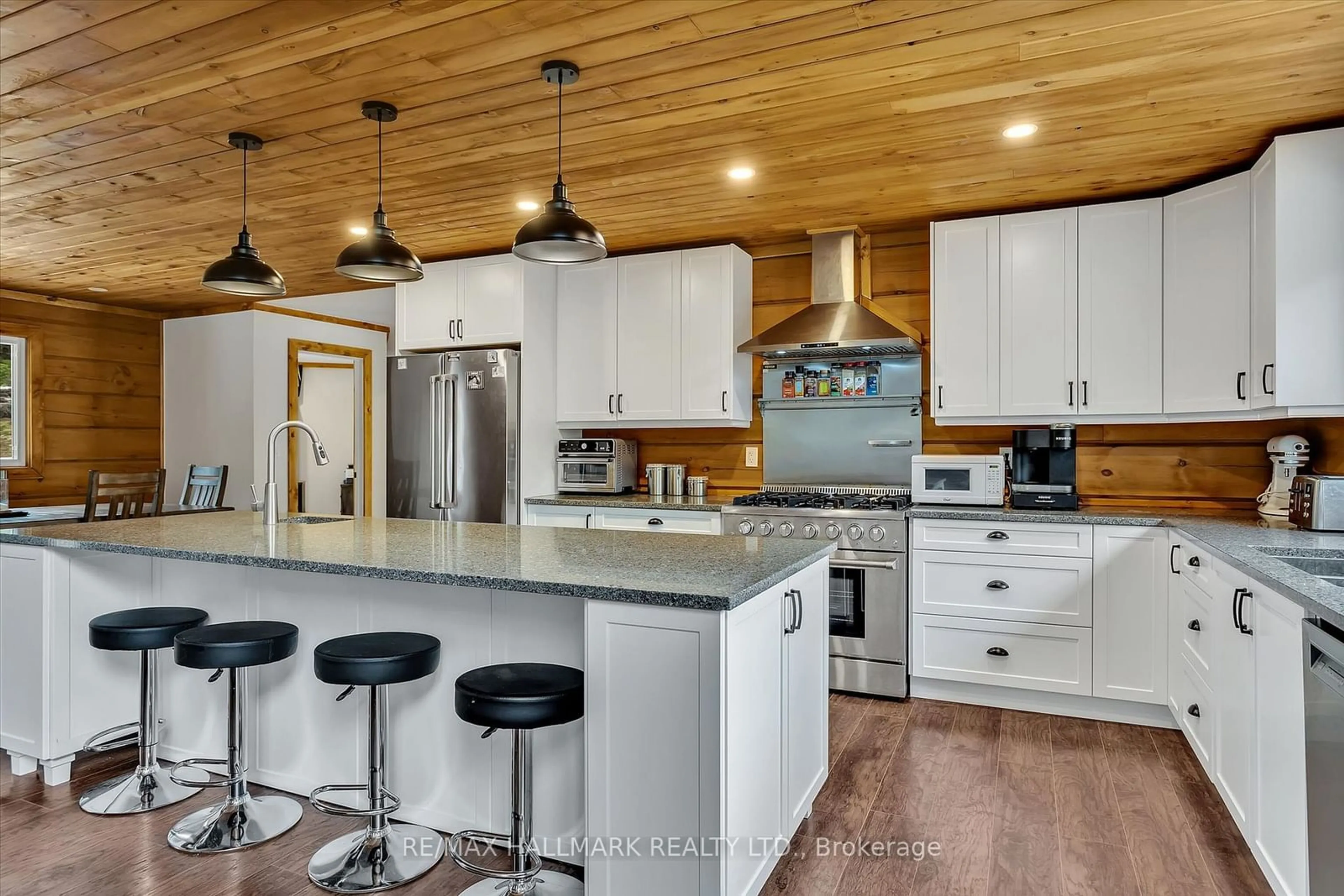 Open concept kitchen, unknown for 511 Brethour Rd, Hastings Highlands Ontario K0L 1C0