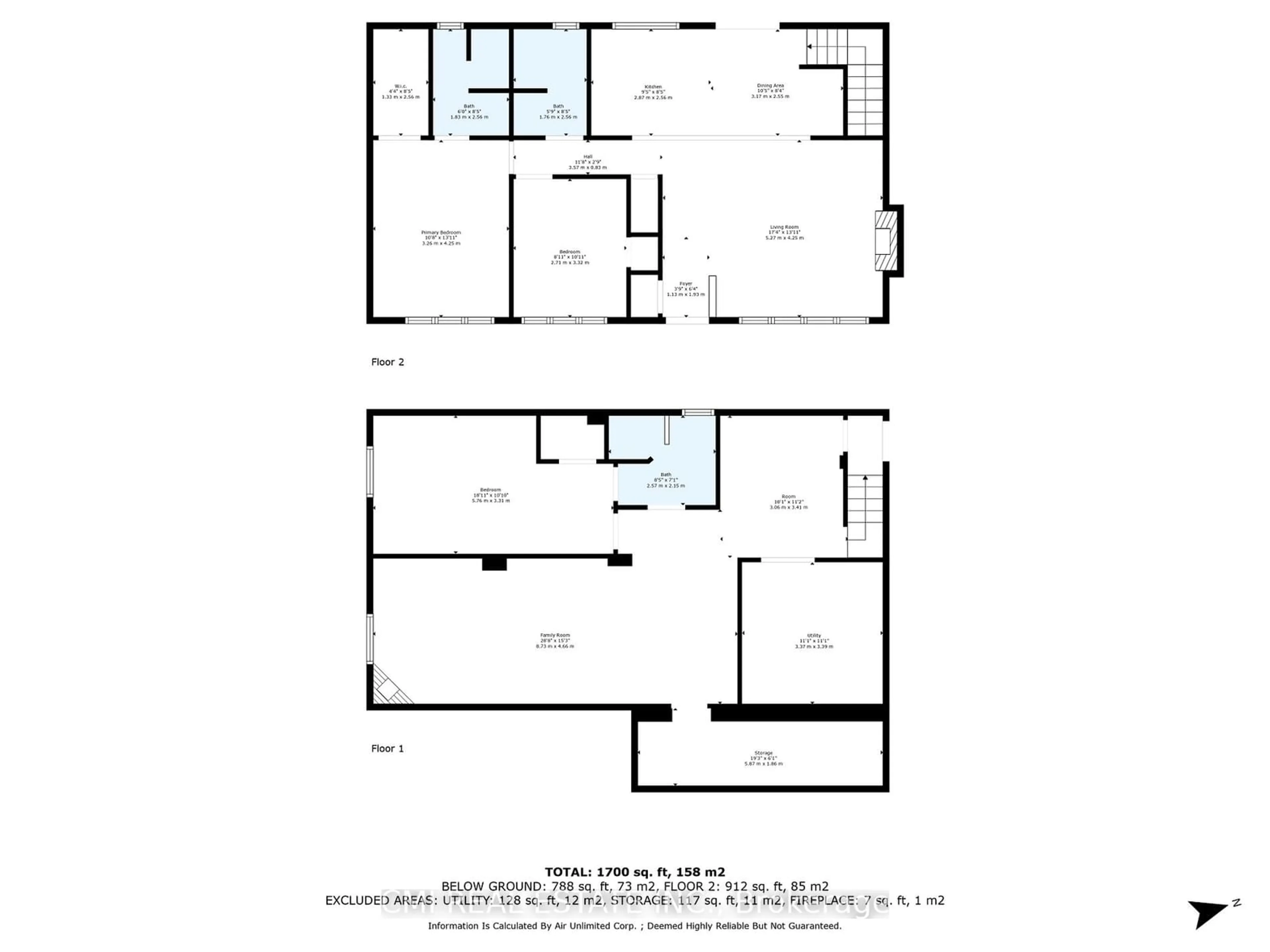 Floor plan for 301 Christina Ave, Hamilton Ontario L8E 5H5