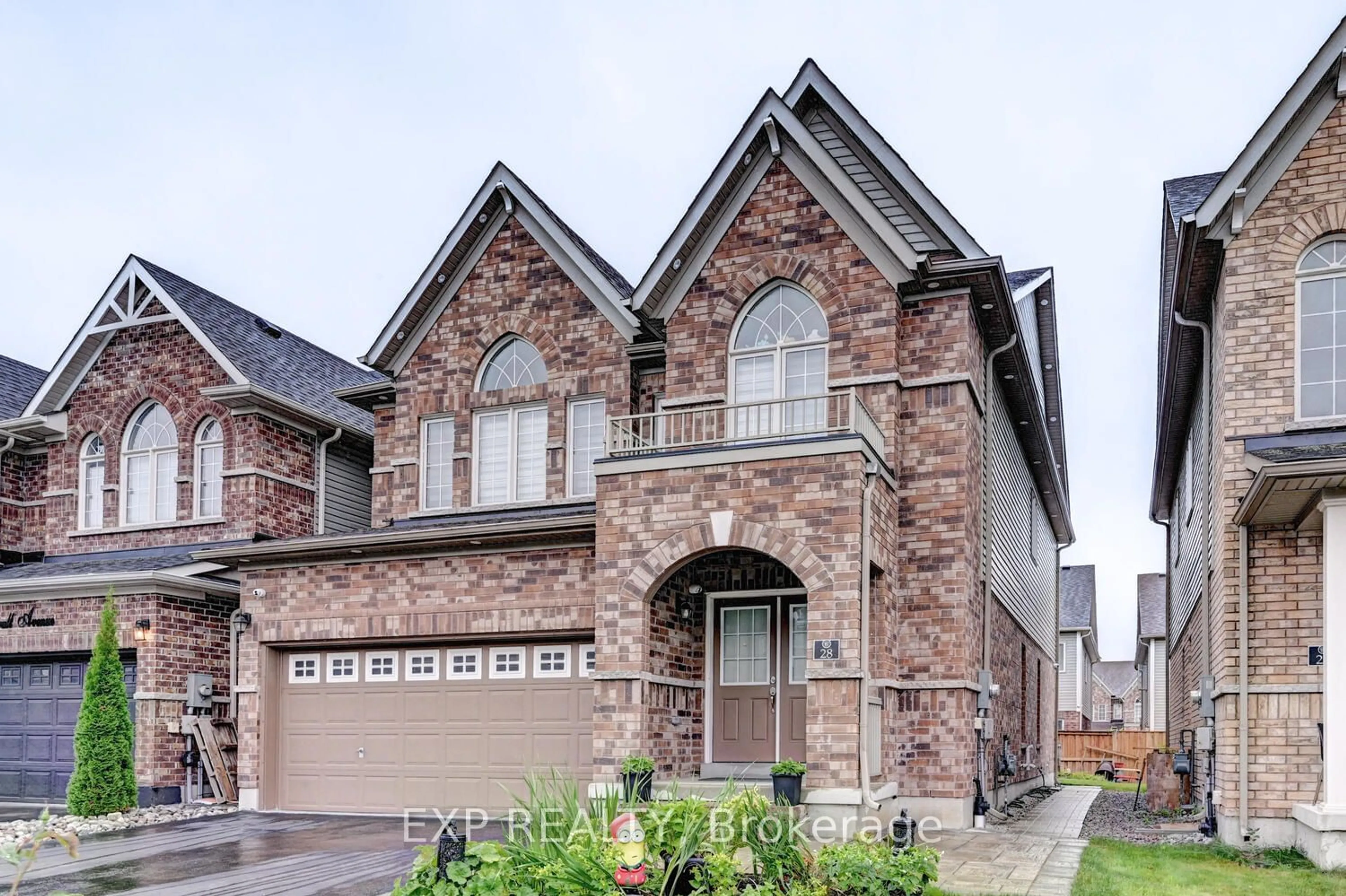 Home with brick exterior material for 28 Weatherall Ave, Cambridge Ontario N3H 5L5