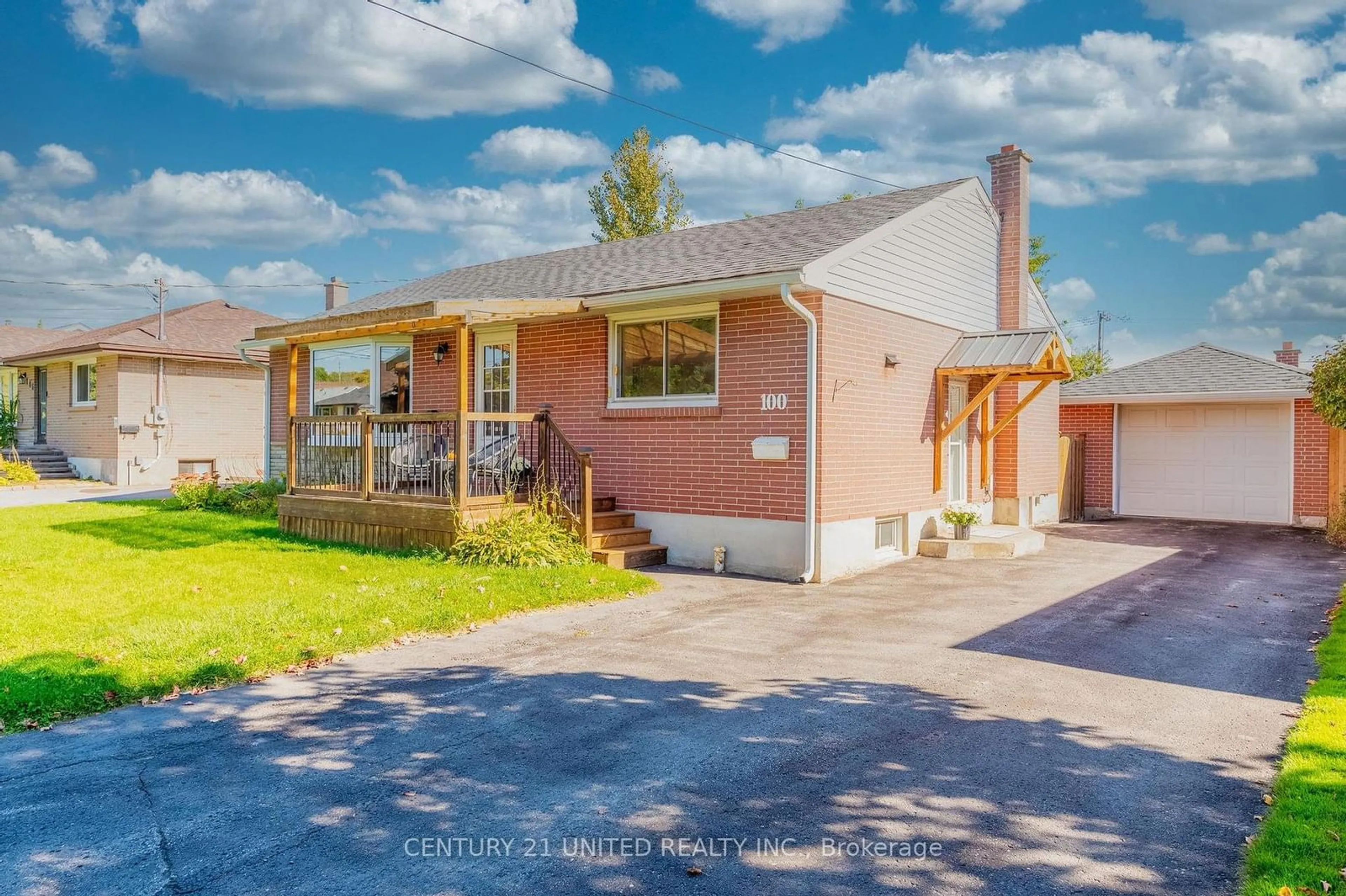 Frontside or backside of a home, cottage for 100 Arthur Ave, Peterborough Ontario K9J 5X8