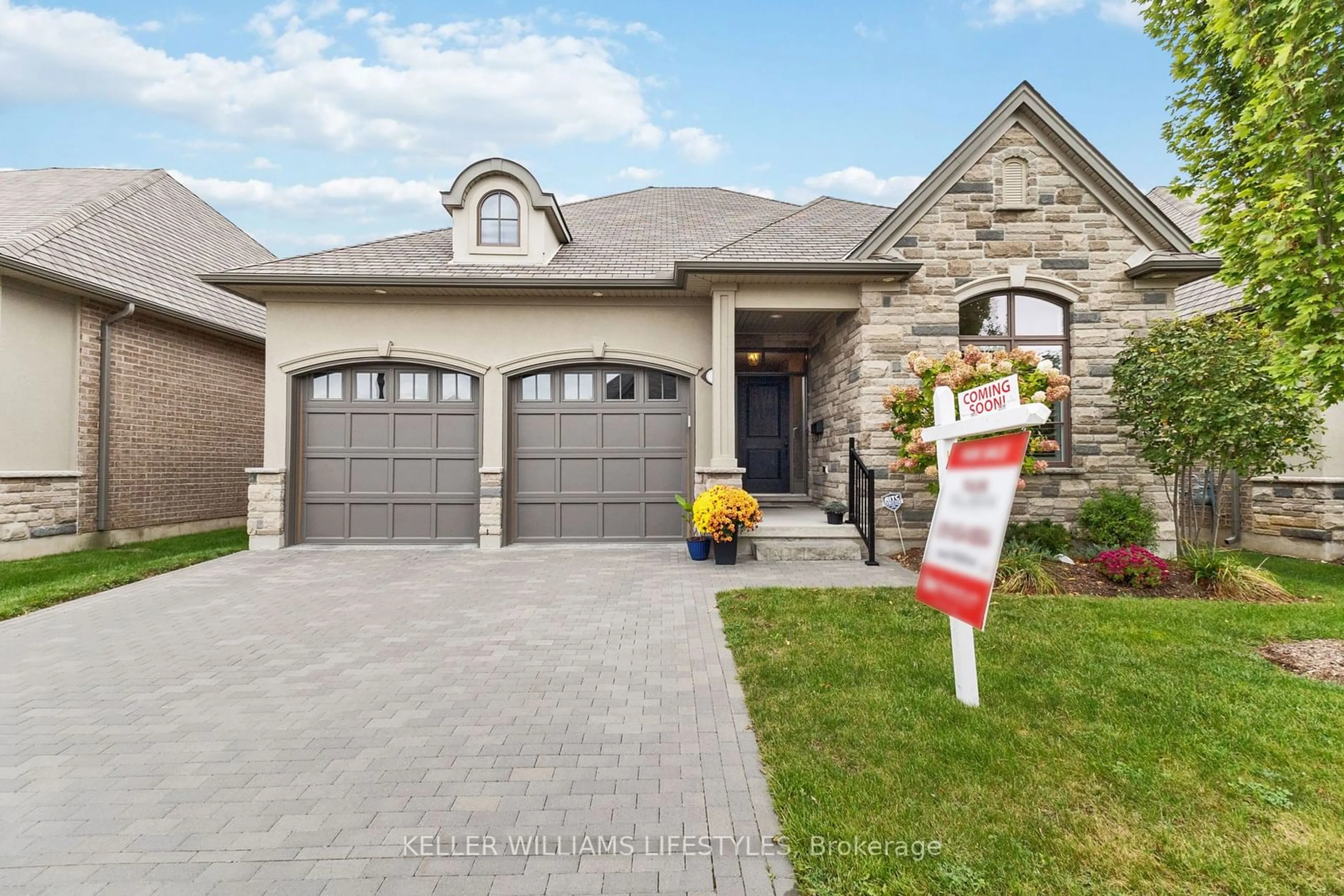 Home with brick exterior material for 2290 Torrey Pines Way #3, London Ontario N6G 0N9