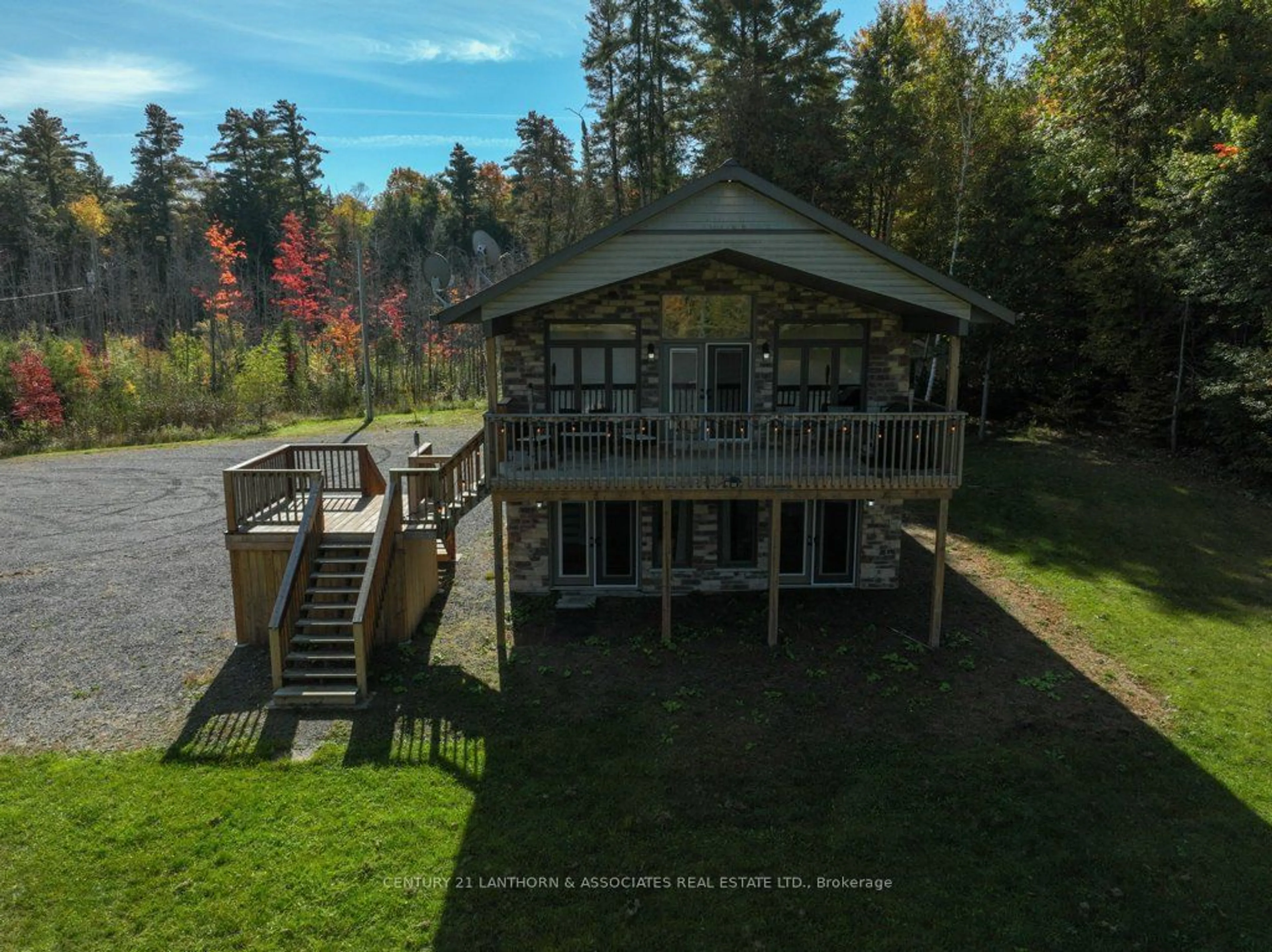 Frontside or backside of a home, cottage for 1014 Lyons Gate Lane, North Frontenac Ontario K0H 1K0