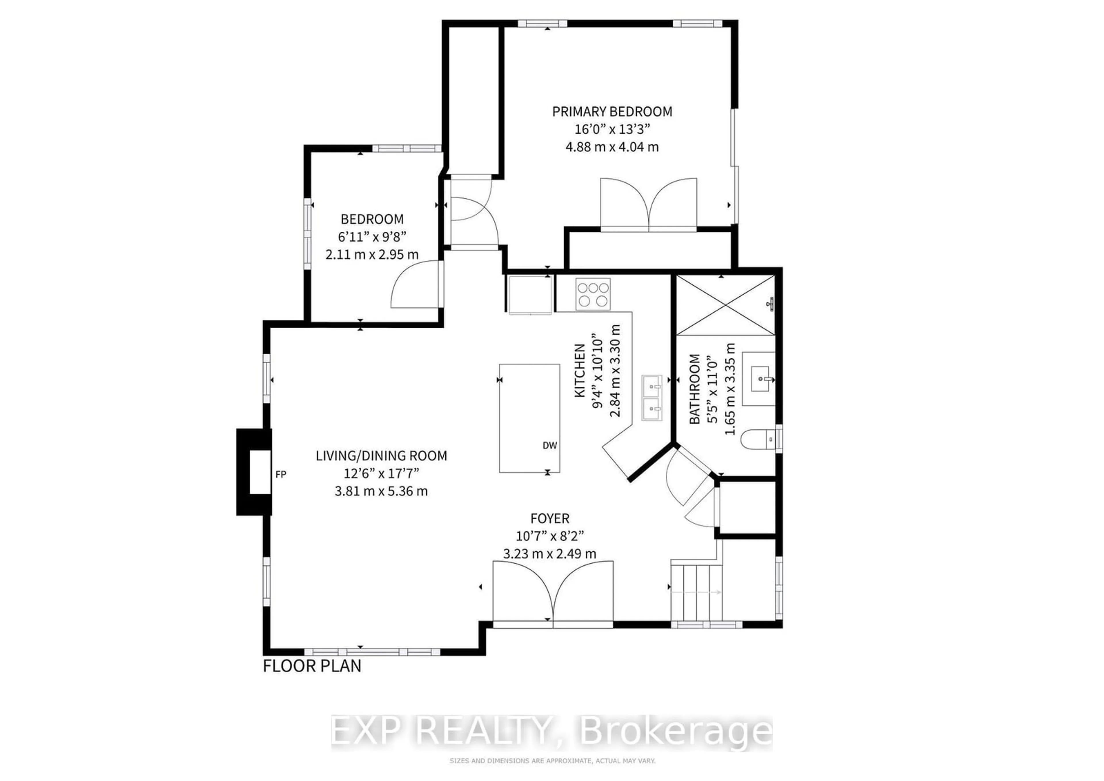 Floor plan for 834028 4th Line, Mono Ontario L9W 5Z5