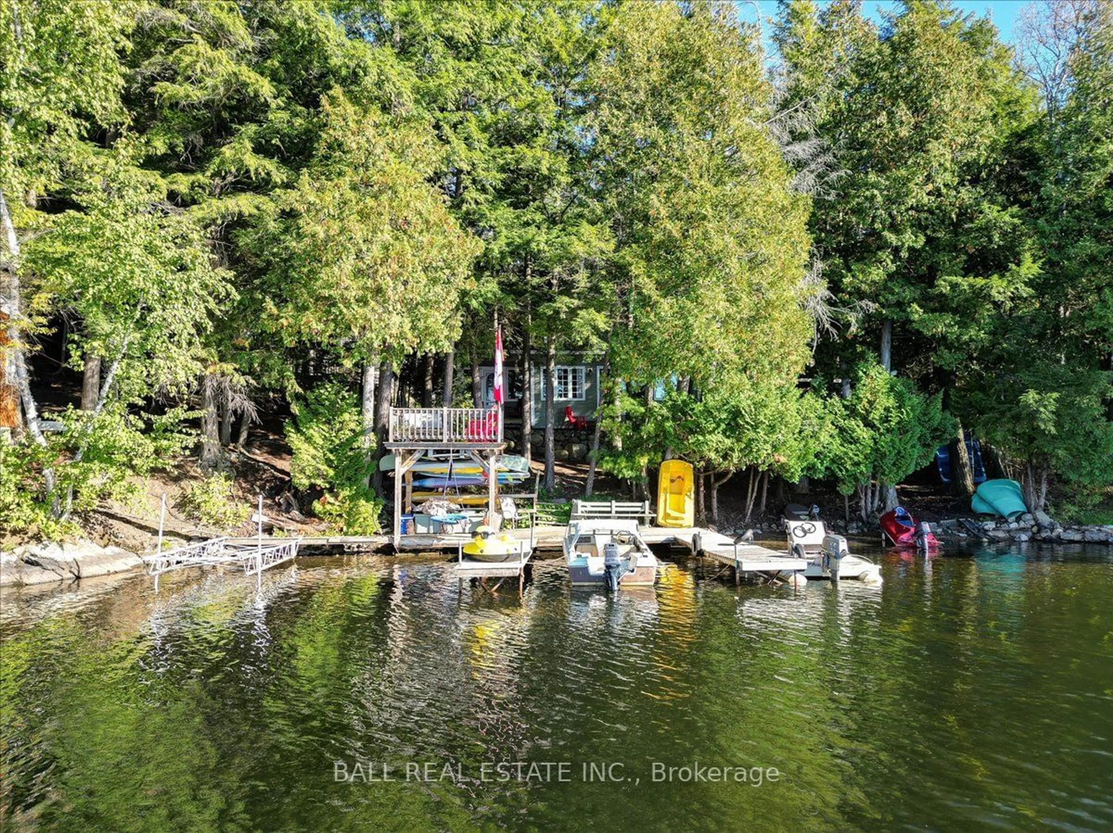 A pic from exterior of the house or condo, lake for 1008 Squirrel Lane, Highlands East Ontario K0L 1M0