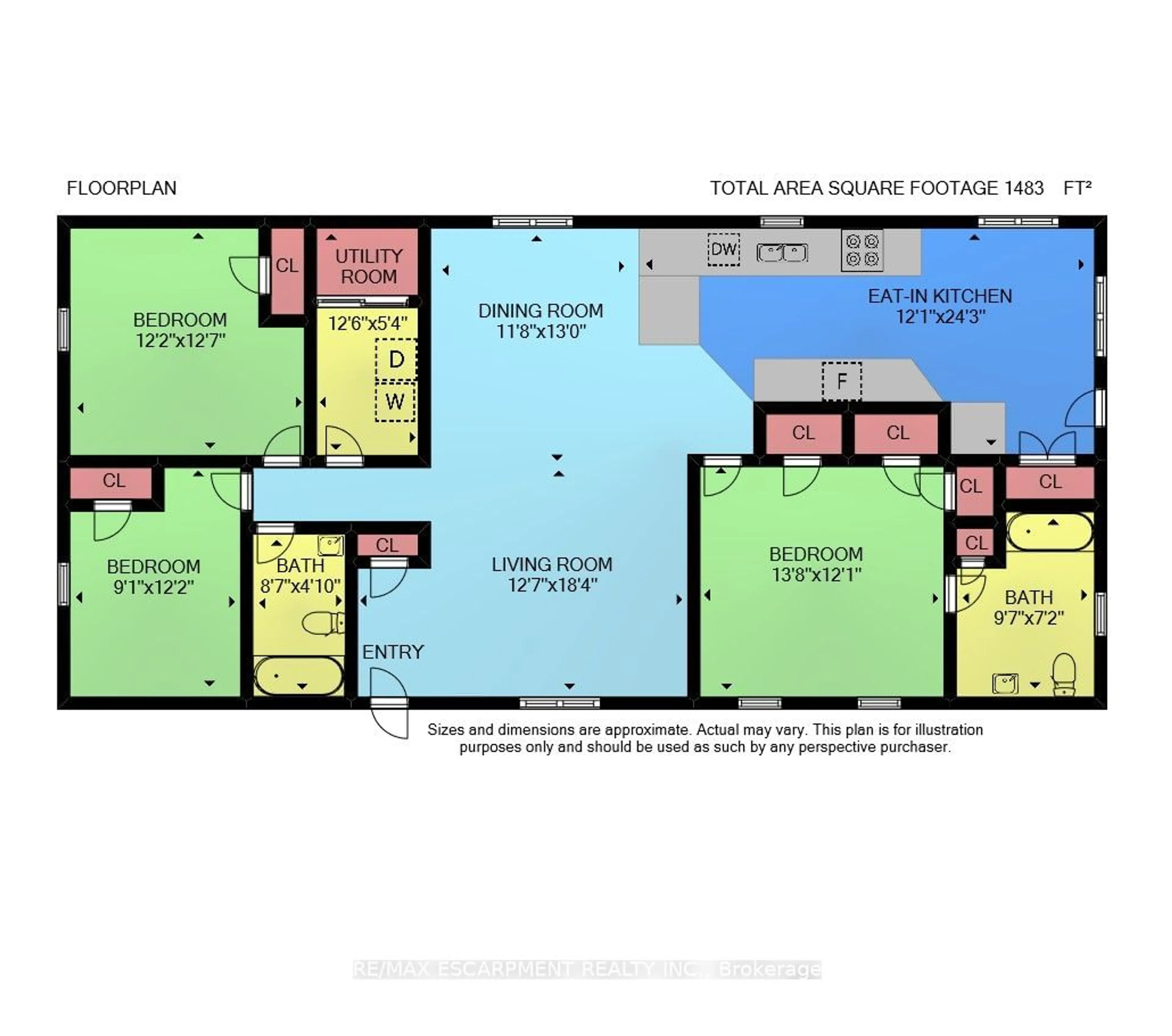 Floor plan for 4577 Sara Lane, Lincoln Ontario L3J 0W1