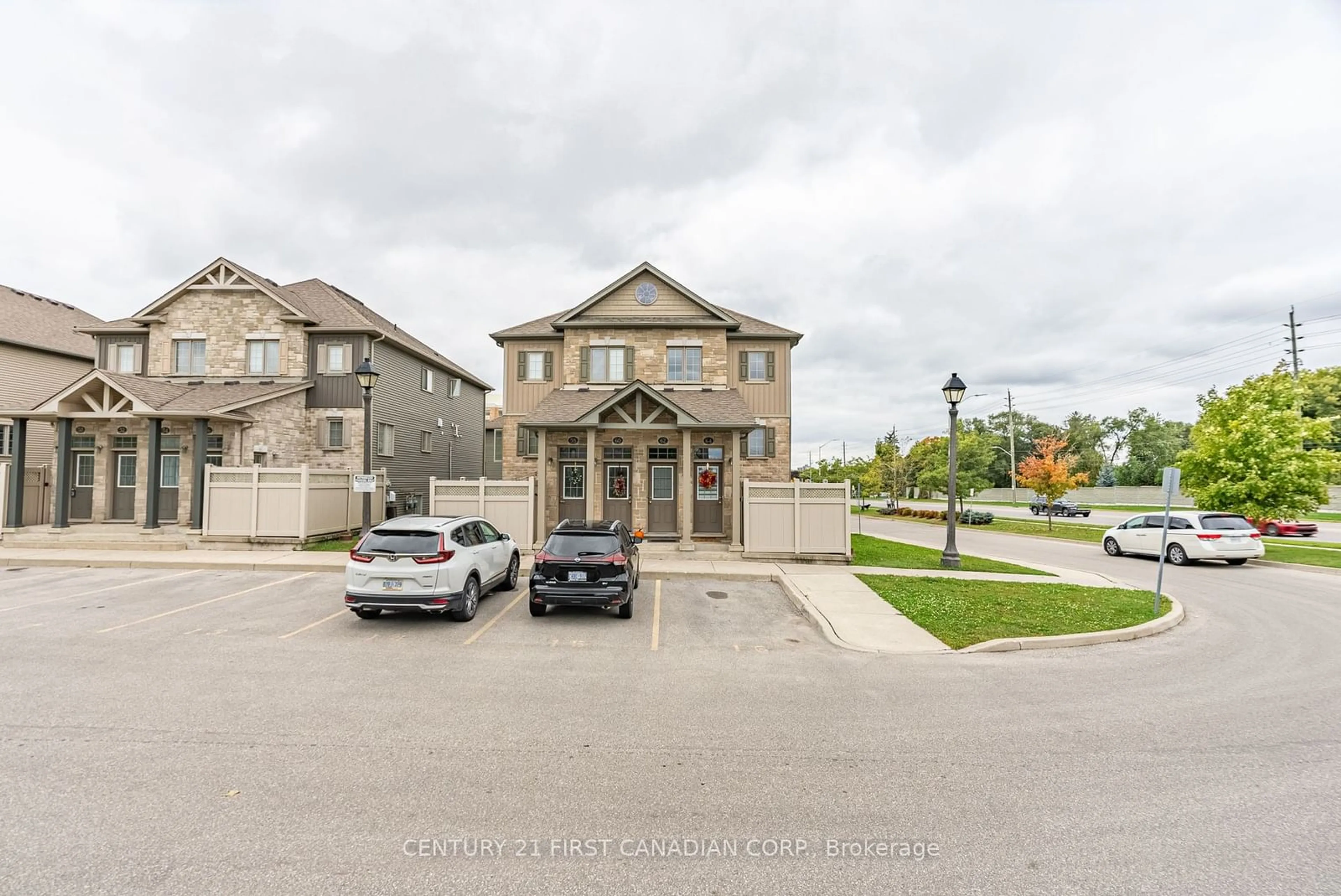 A pic from exterior of the house or condo, the street view for 3200 Singleton Ave #62, London Ontario N6L 0C7