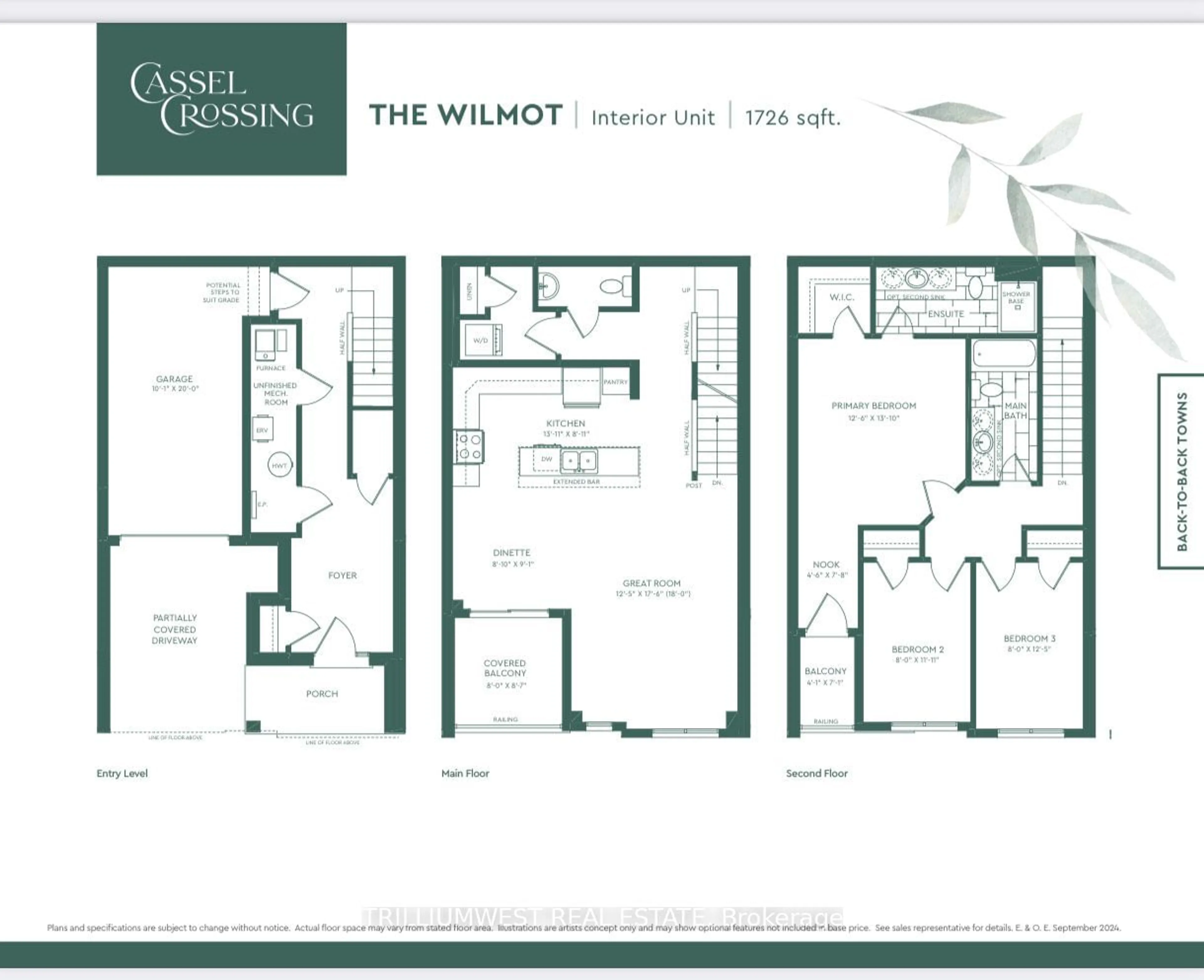 Floor plan for 80-502 Hincks St, Wilmot Ontario N3A 2A3