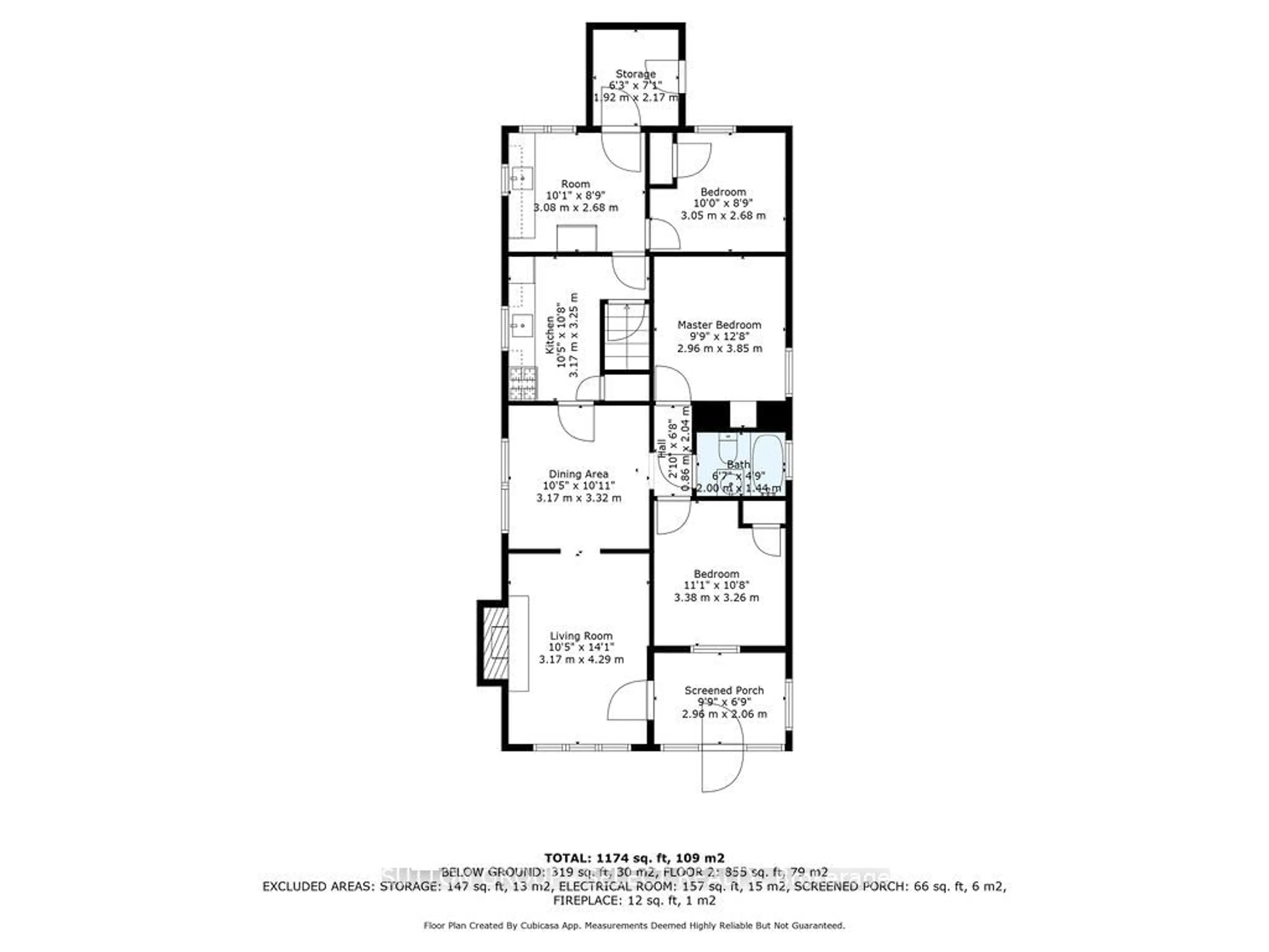 Floor plan for 144 Giles St, London Ontario N5Z 2V7