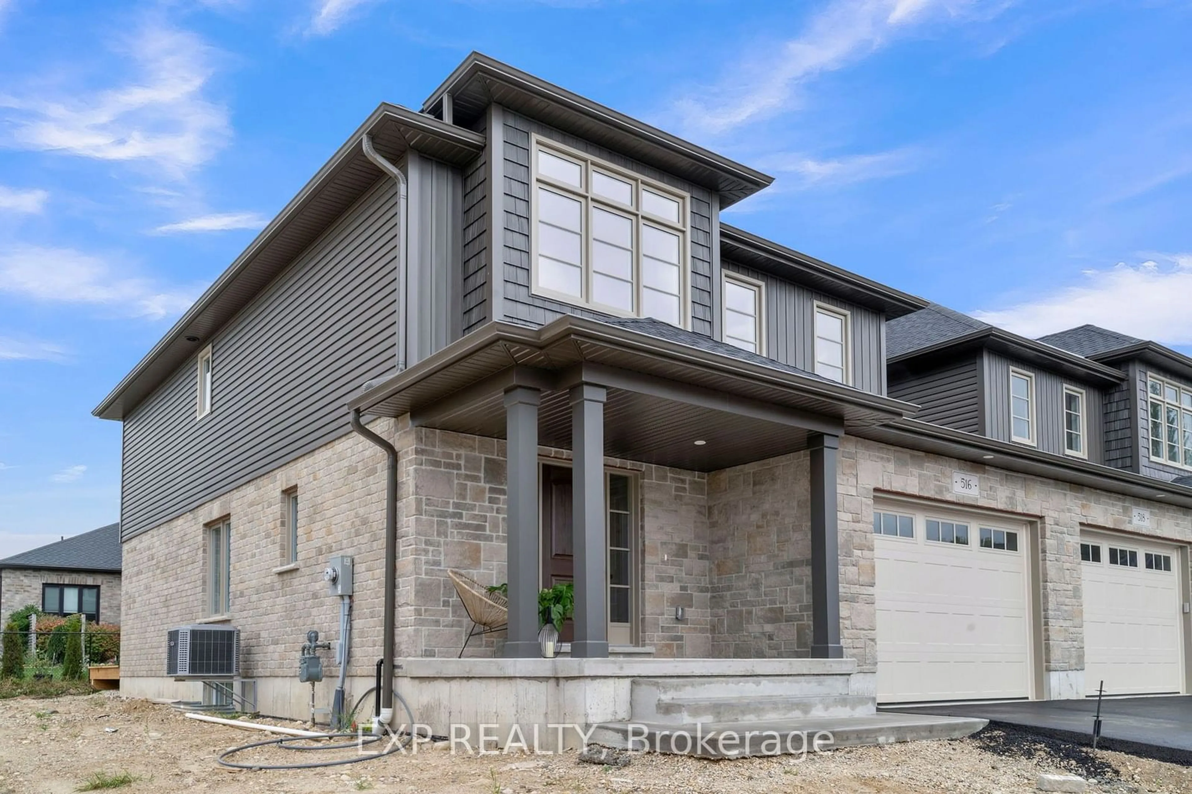 Frontside or backside of a home, the street view for 516 Newfoundland St, Wellington North Ontario N0G 2L2