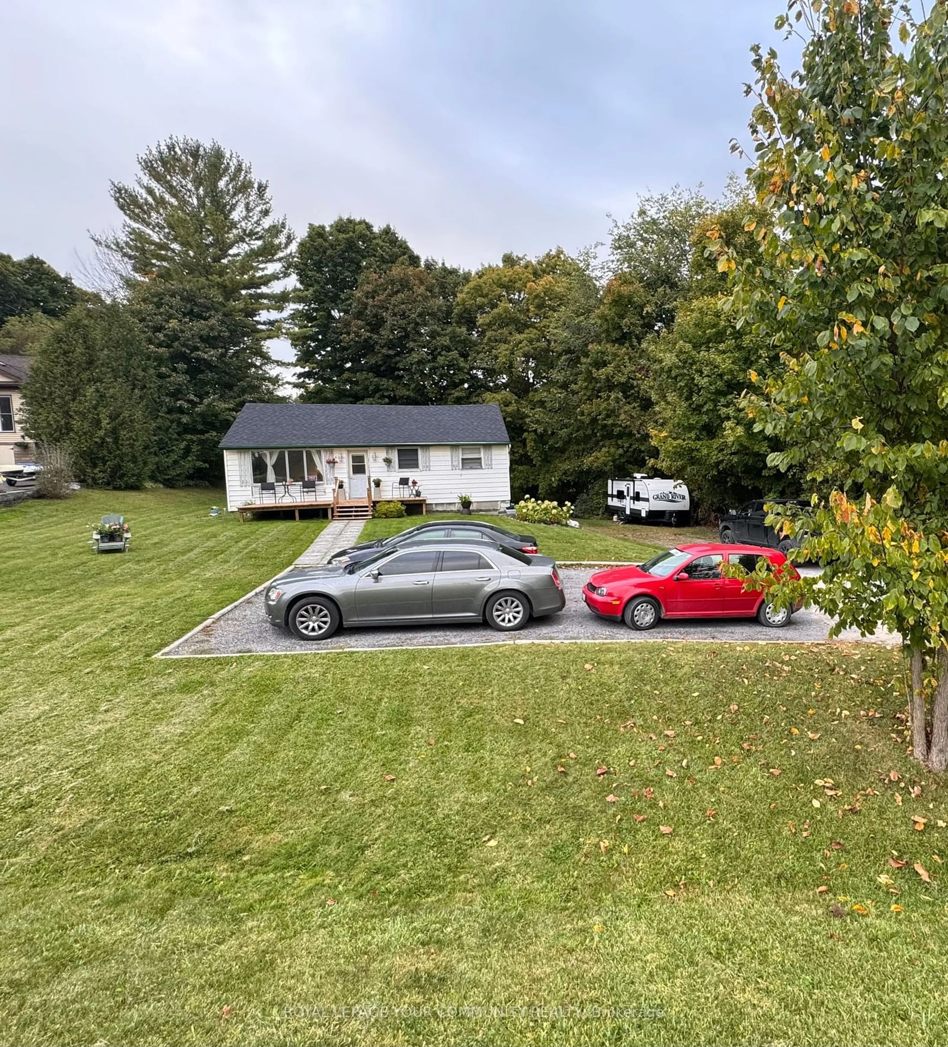 Frontside or backside of a home, the street view for 535 County 121 Rd, Kawartha Lakes Ontario K0M 1N0