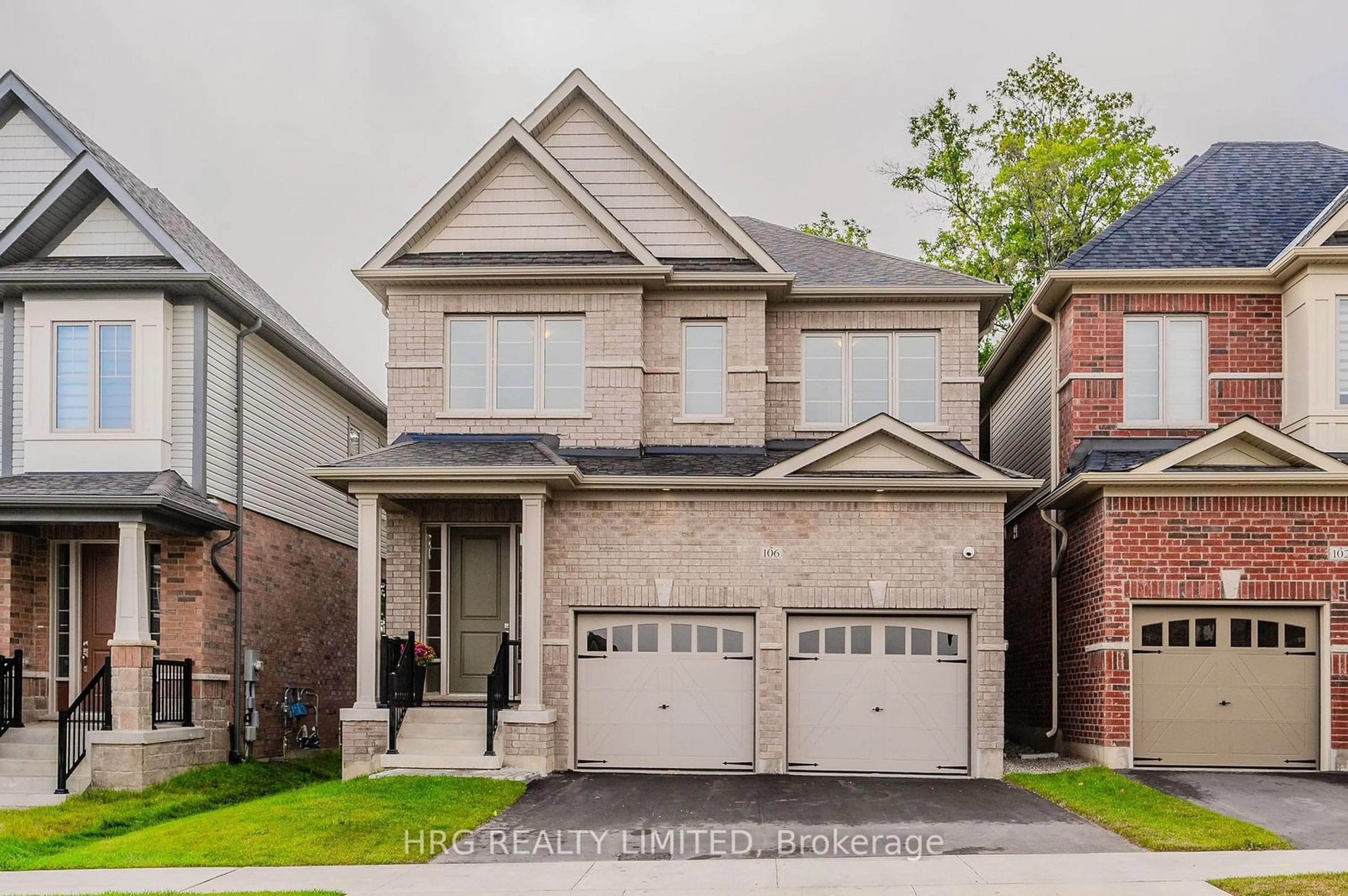 Home with brick exterior material for 106 Broadacre Dr. Dr, Kitchener Ontario N2R 0S5