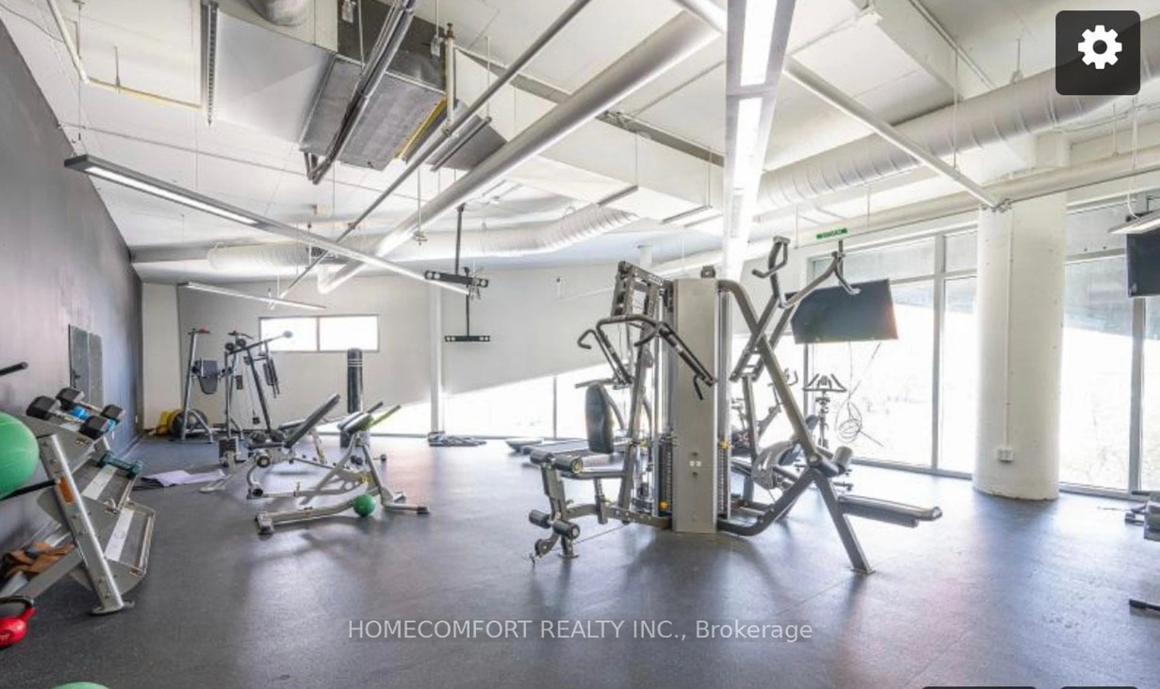 Gym or fitness room for 158 King St #708, Waterloo Ontario N2J 2Y2