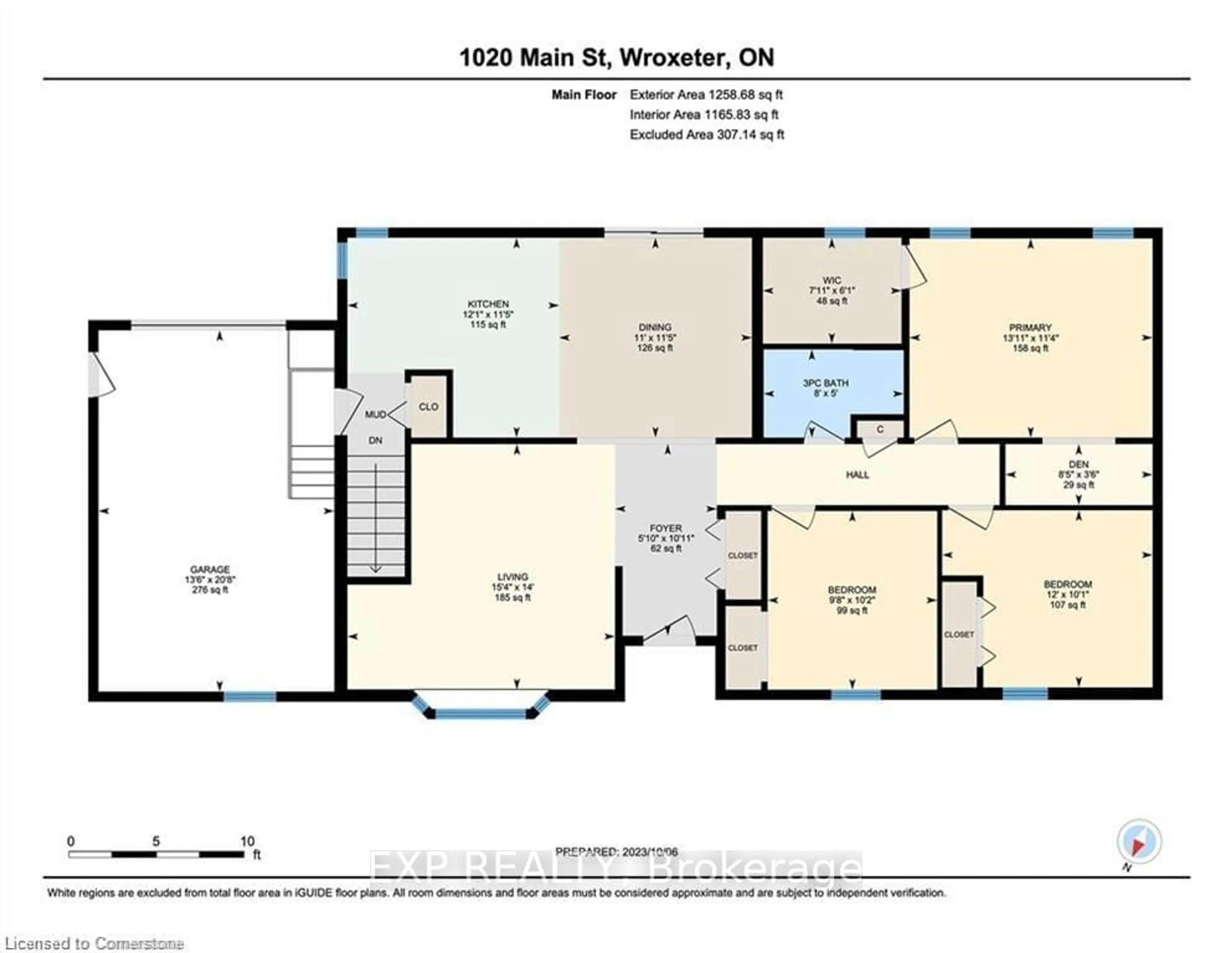 Floor plan for 1020 MAIN St, Howick Ontario N0G 2X0