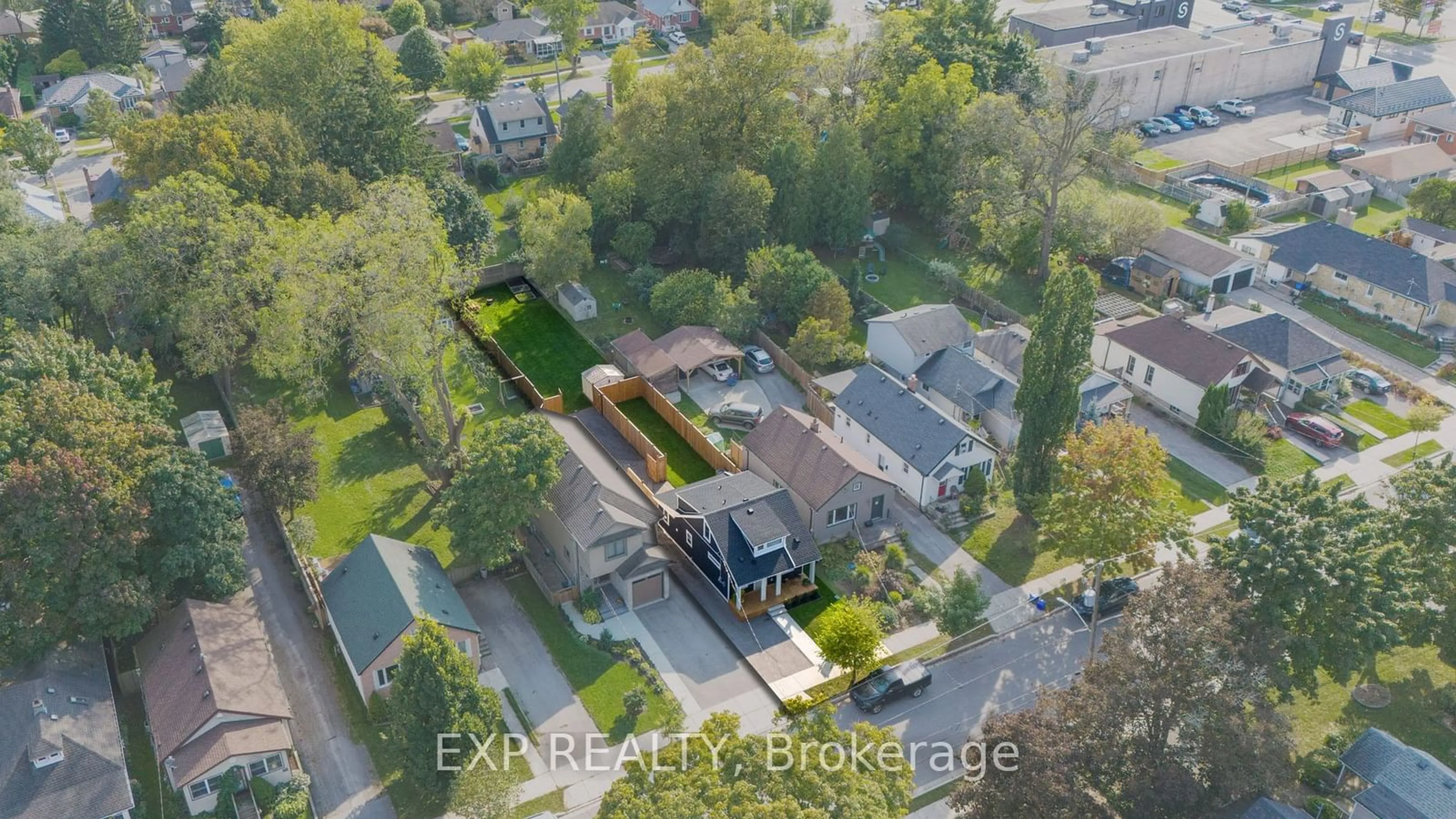 Frontside or backside of a home, the street view for 35 Emery St, London Ontario N6C 2C7