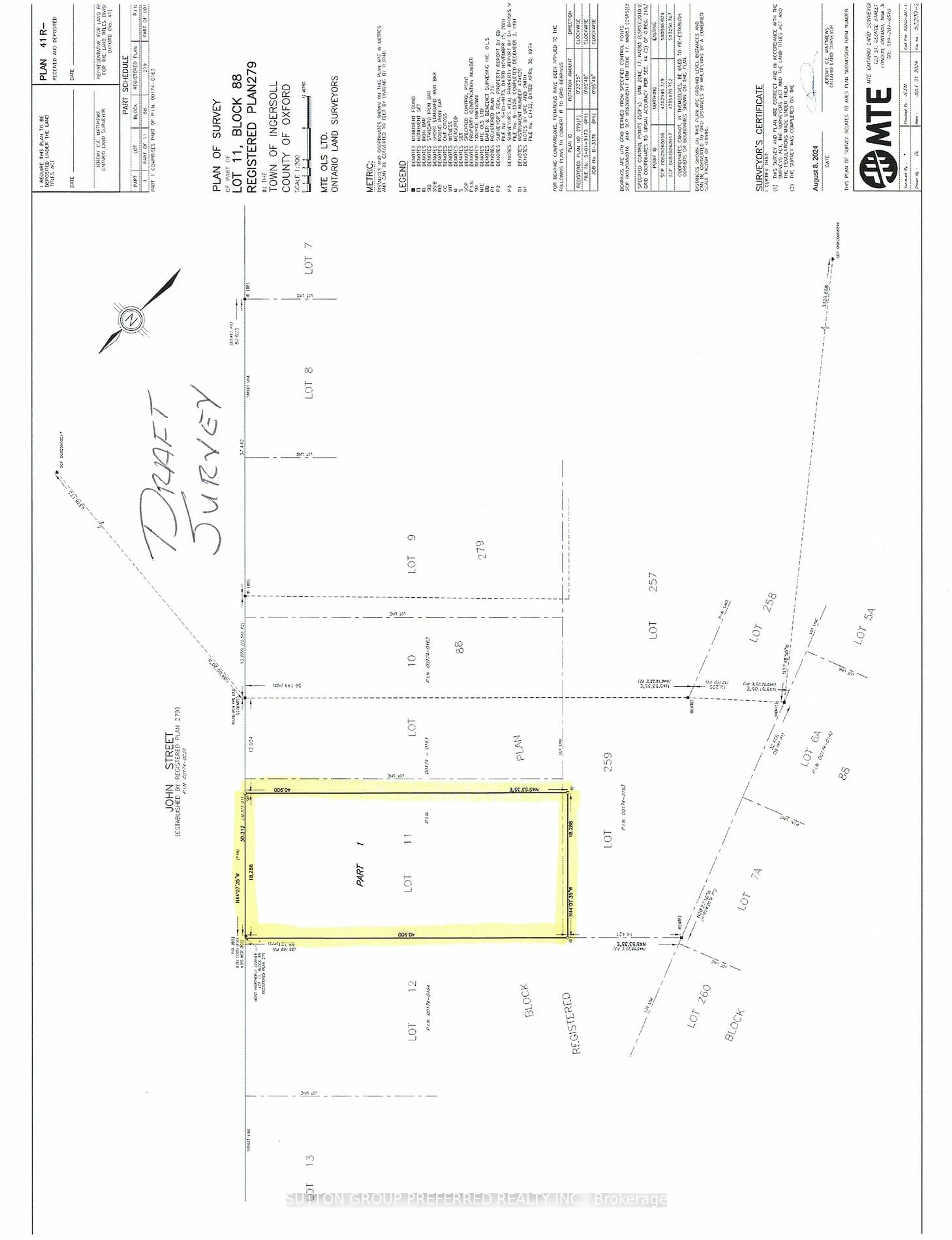 Floor plan for 185 John St, Ingersoll Ontario N5C 3G1