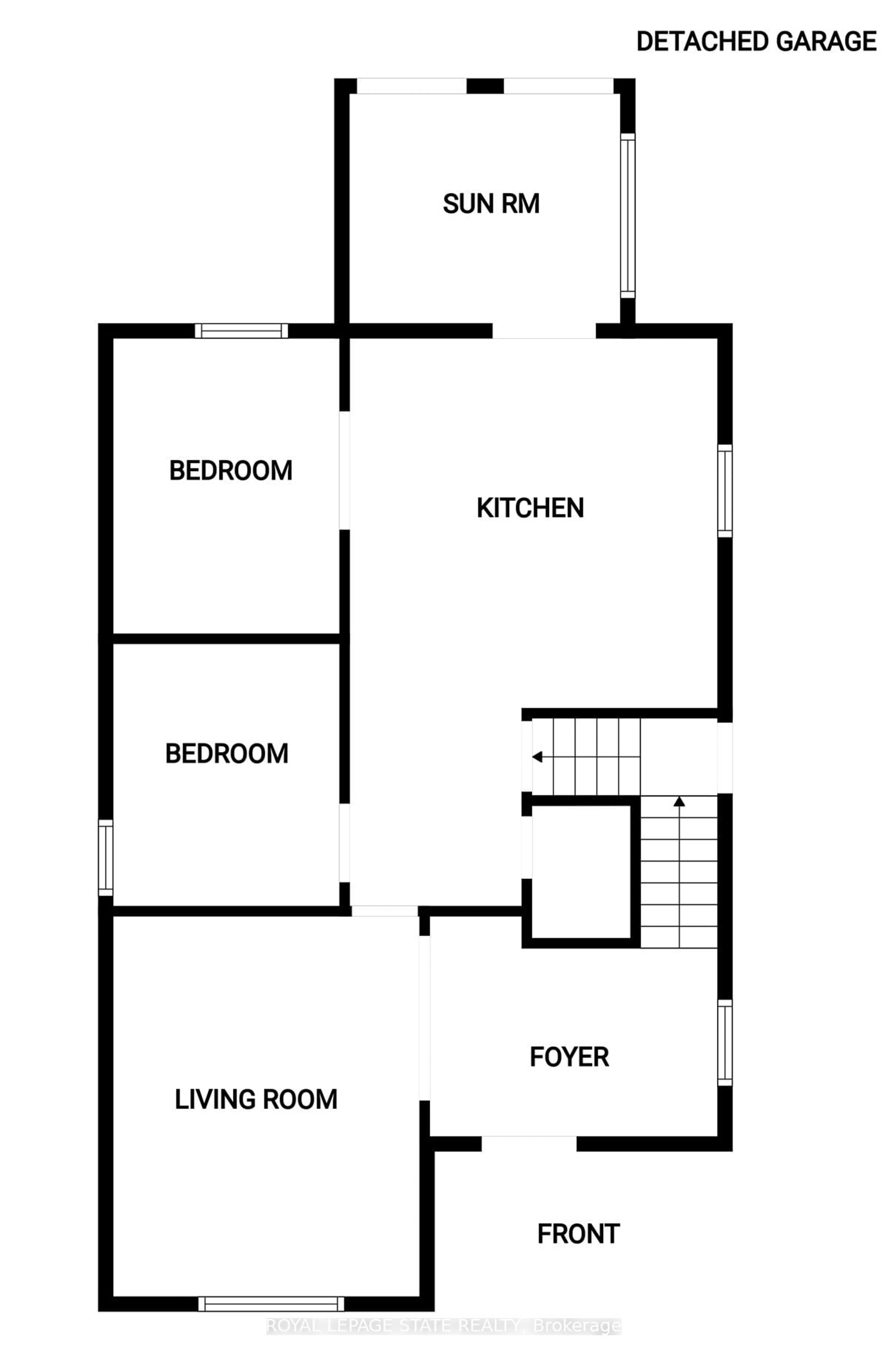 Floor plan for 122 Clara St, Thorold Ontario L2V 1K1