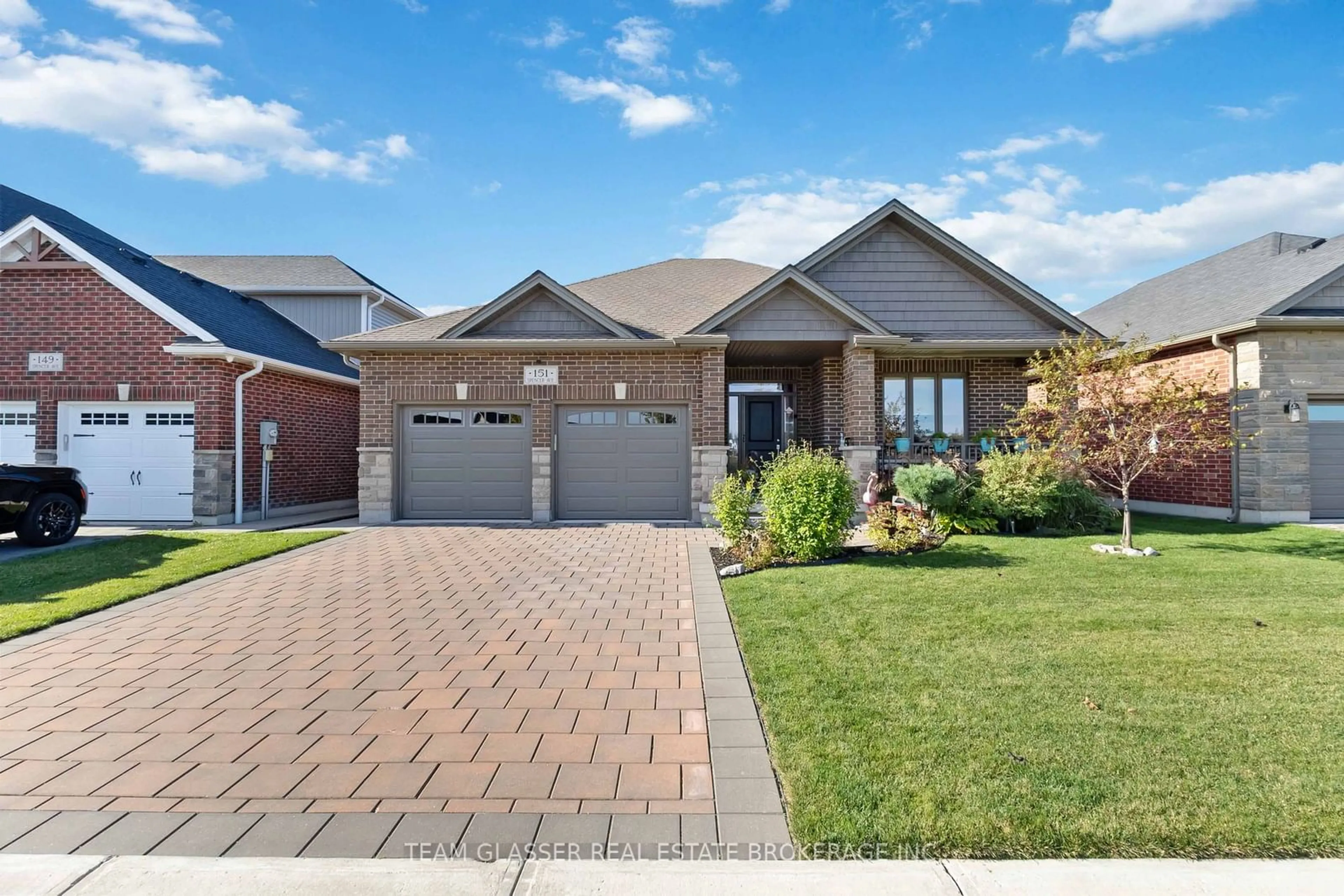 Home with brick exterior material for 151 SPENCER Ave, Lucan Biddulph Ontario N0M 2J0