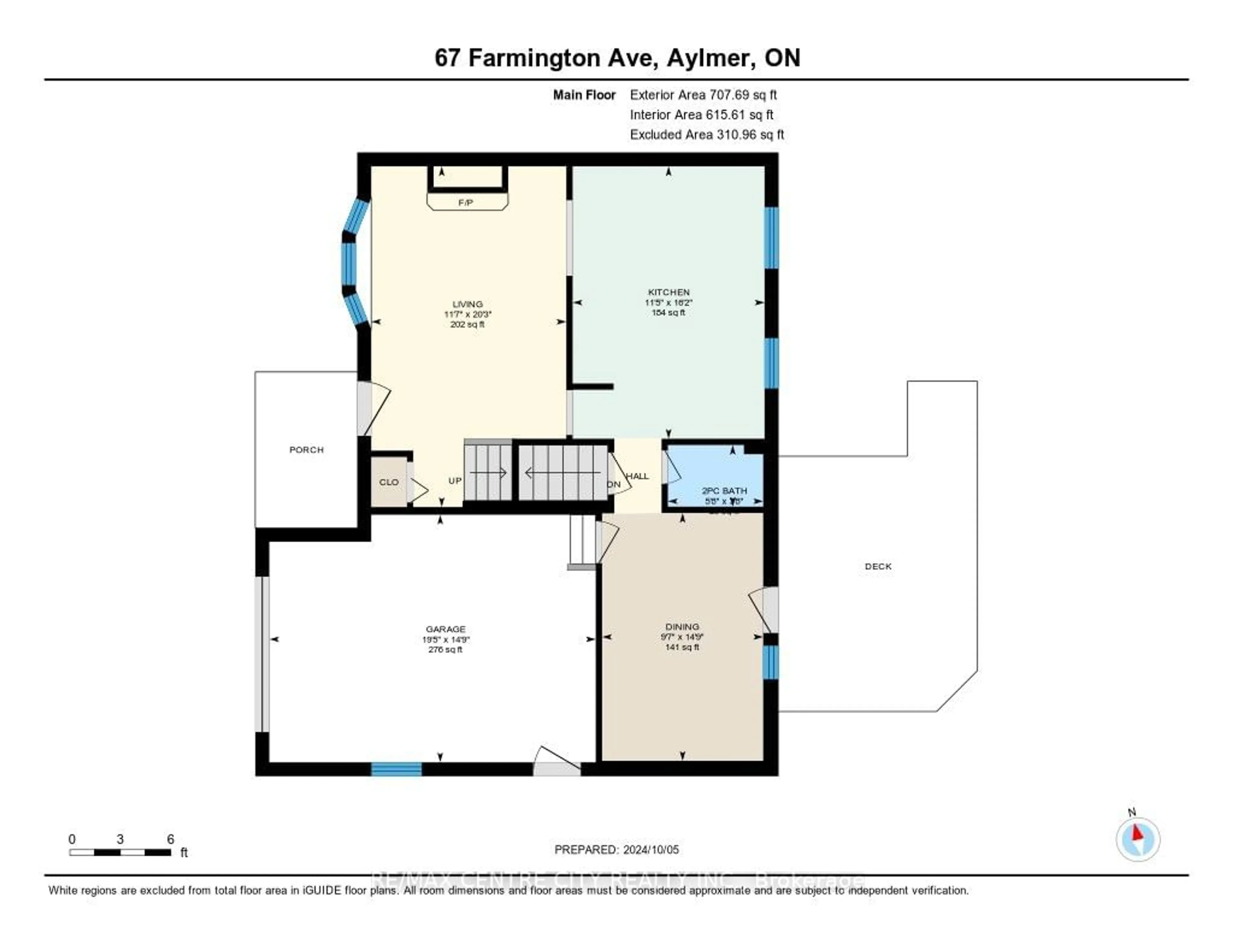 Floor plan for 67 Farmington Ave, Aylmer Ontario N5H 3E3