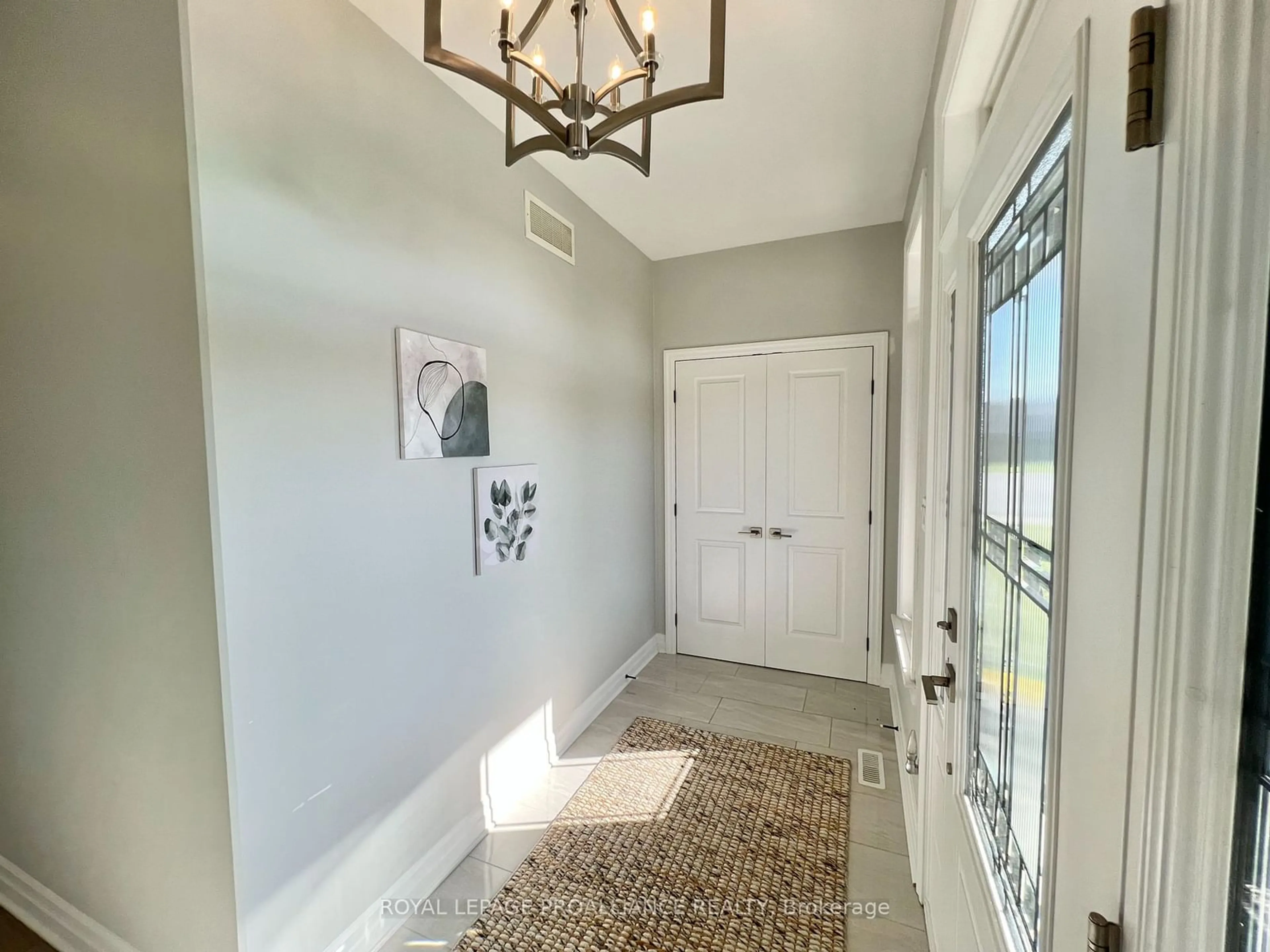 Indoor entryway, cement floor for 80 Wims Way, Belleville Ontario K8N 0H8