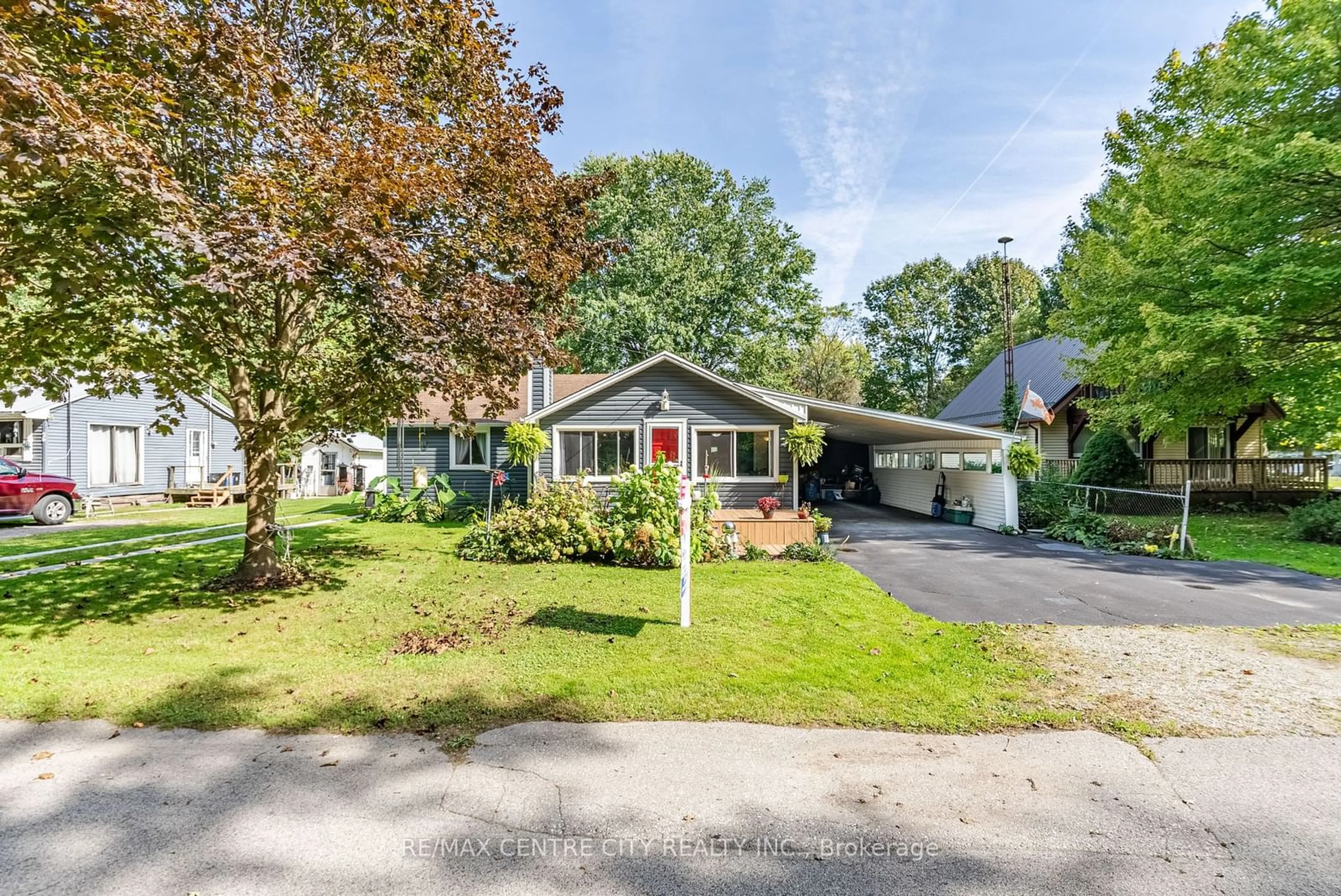 Frontside or backside of a home, the street view for 24 Addison St, Bayham Ontario N0J 1T0