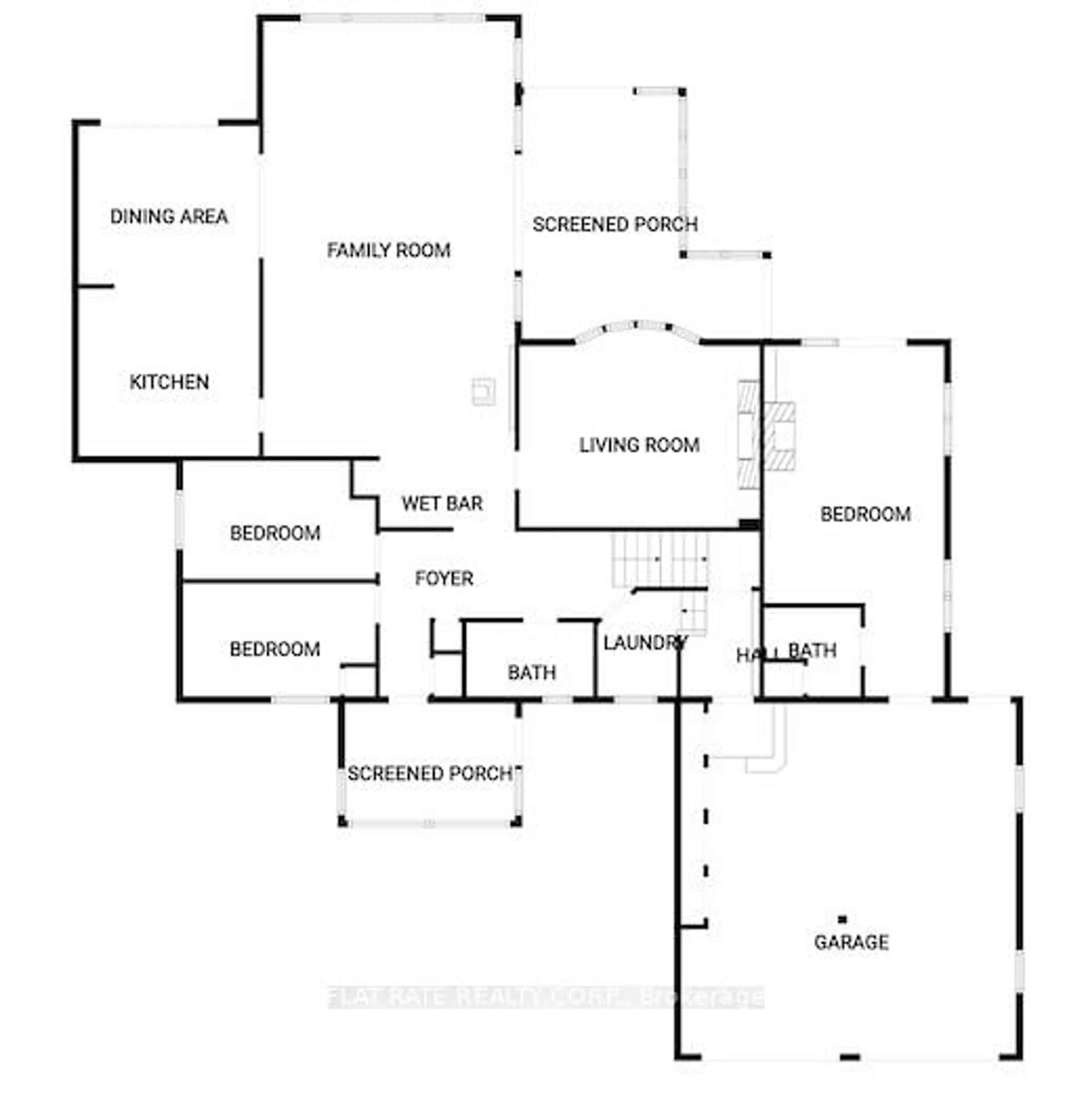 Floor plan for 135 Melody Bay Rd, Galway-Cavendish and Harvey Ontario K0L 2H0