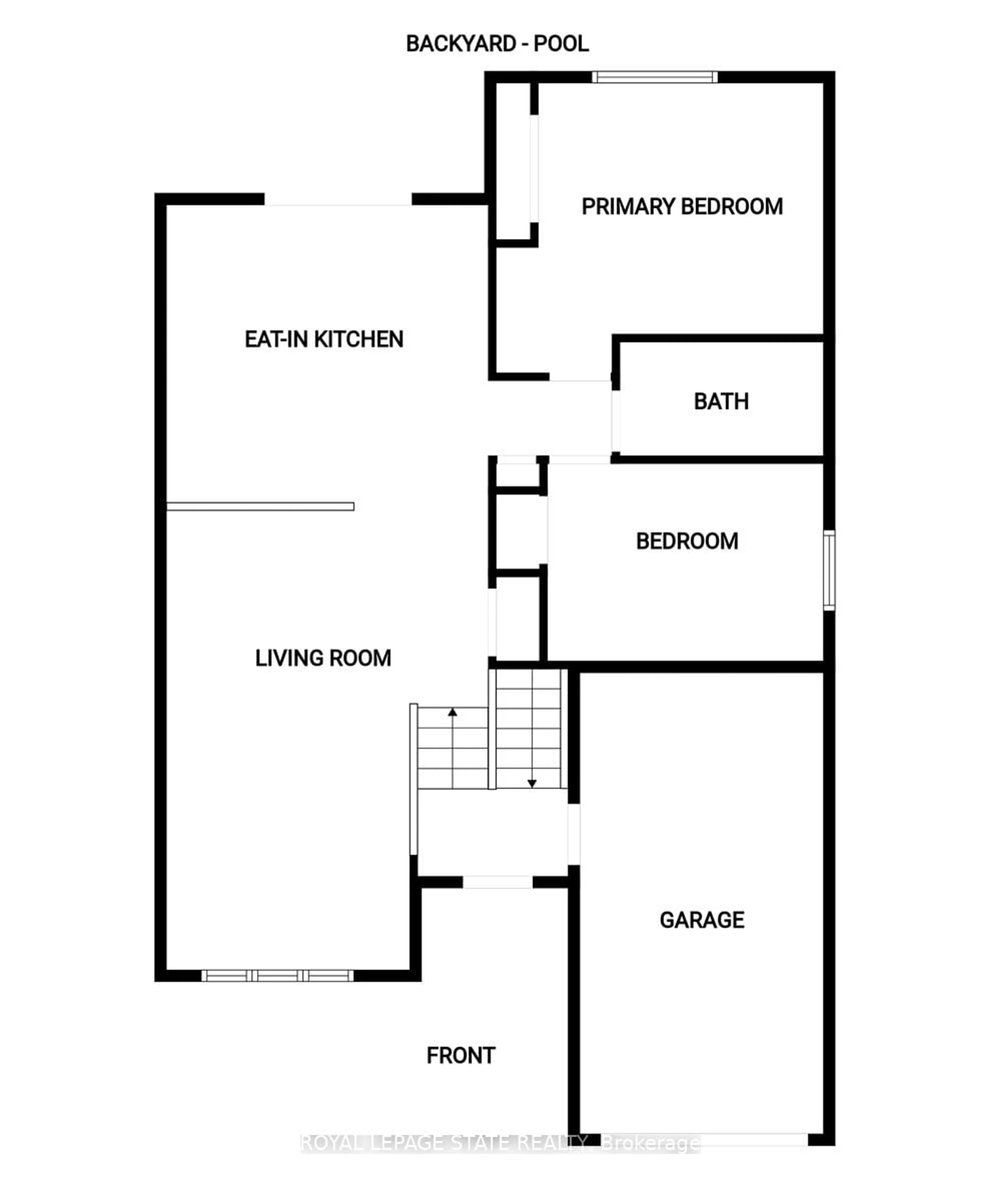 Floor plan for 43 Brewster Way, Brantford Ontario N3T 6N4