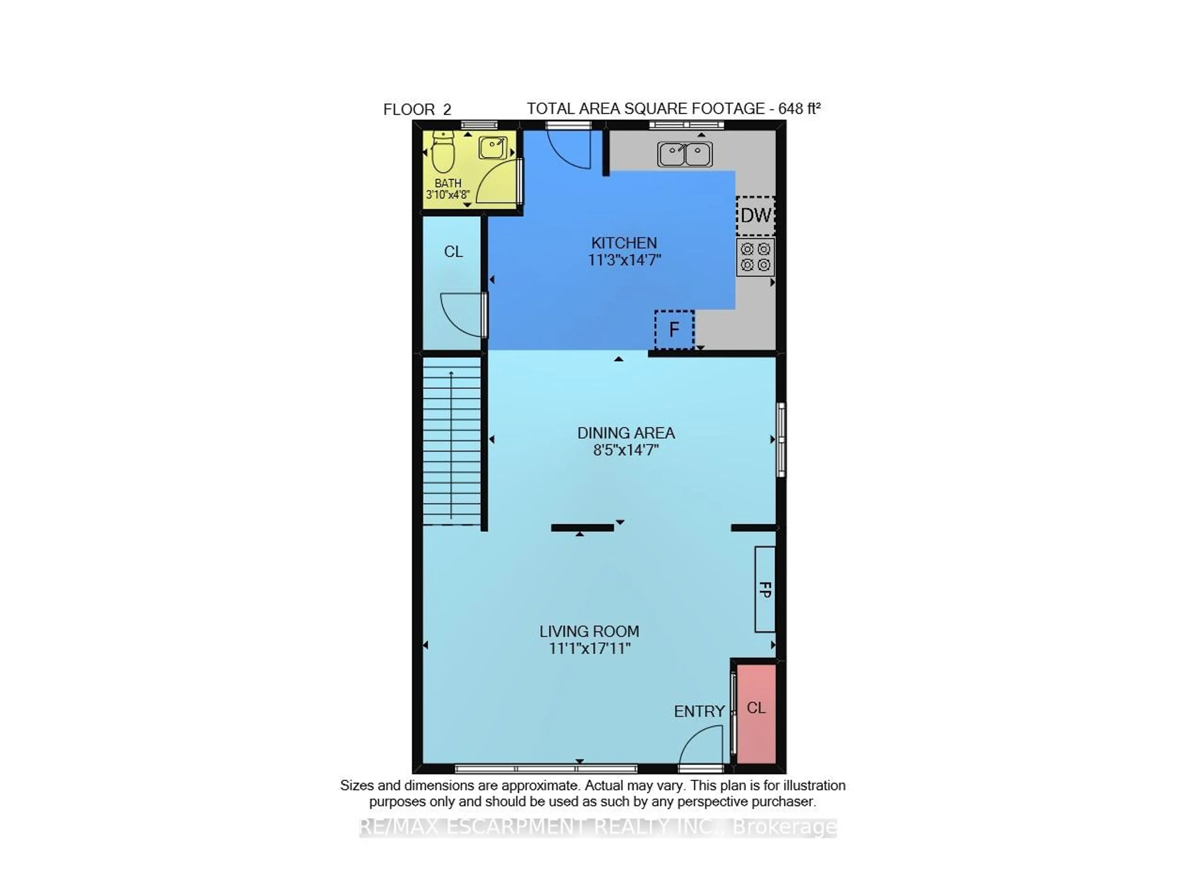 Floor plan for 6415 Townline Rd, West Lincoln Ontario L0R 2A0