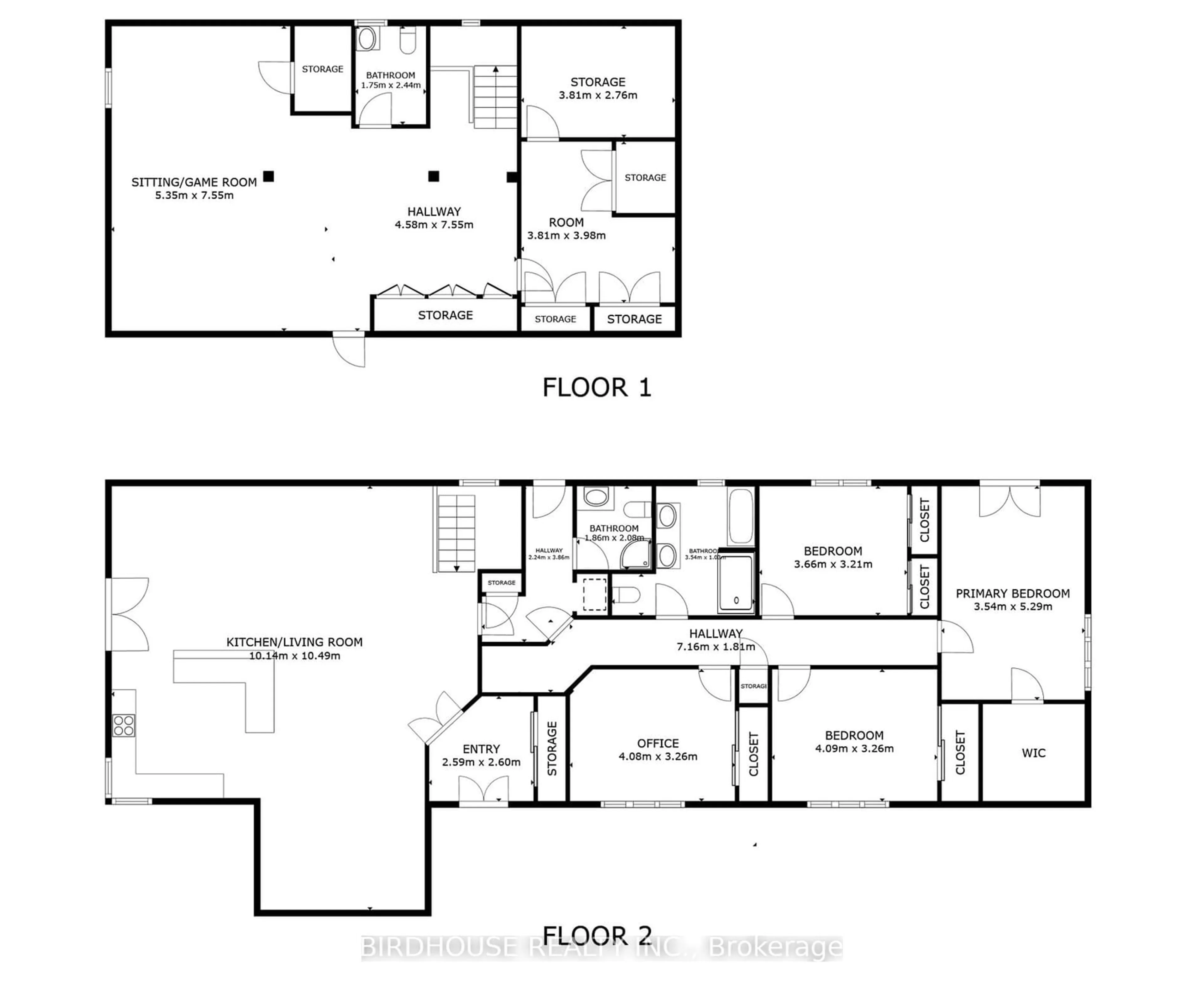 Floor plan for 593 Pigeon Creek Rd, Kawartha Lakes Ontario L0B 1K0