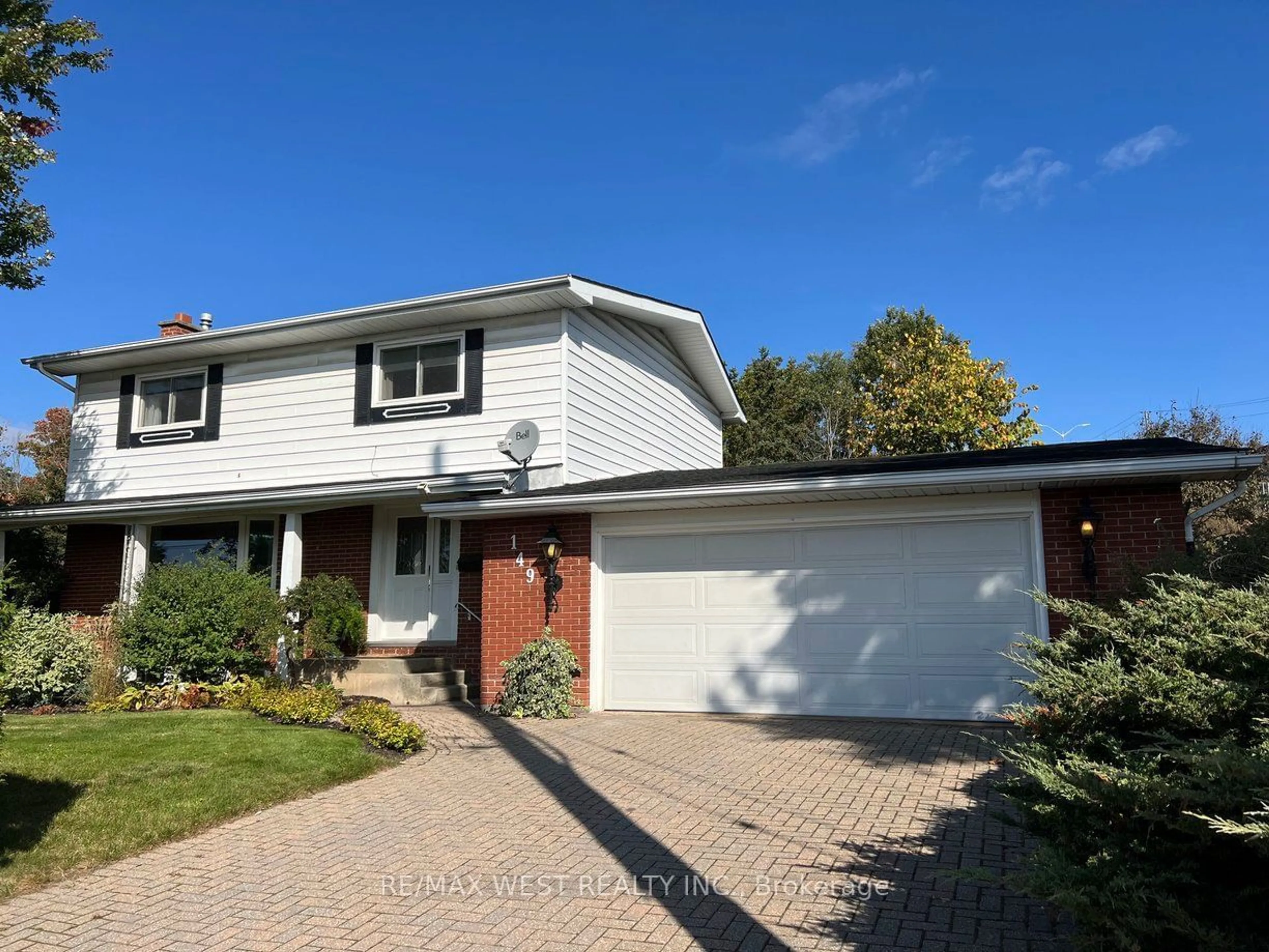 Frontside or backside of a home, the street view for 149 Justin St, North Bay Ontario P1B 5J8