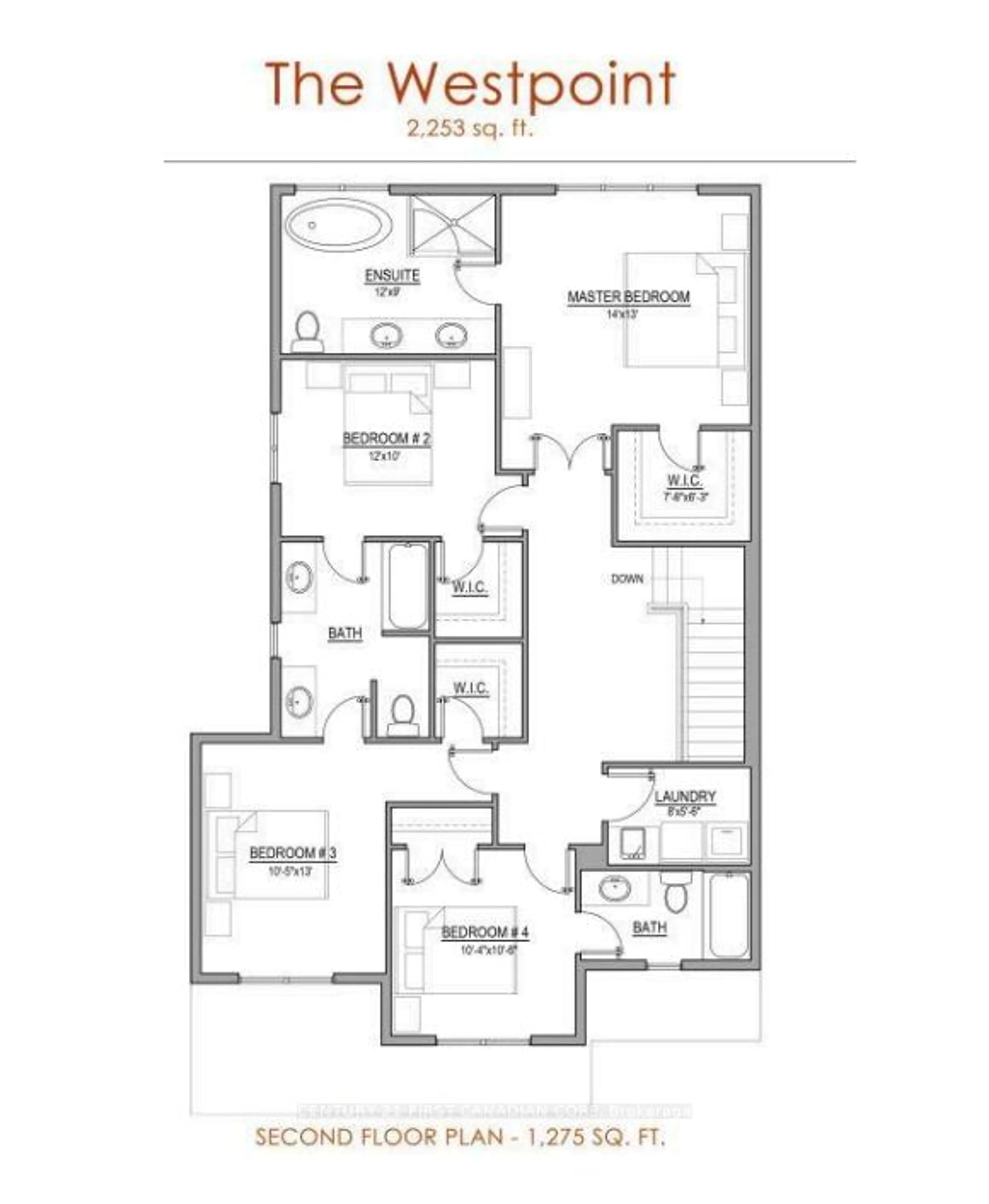 Floor plan for 6505 Heathwoods Ave, London Ontario N6P 1H5