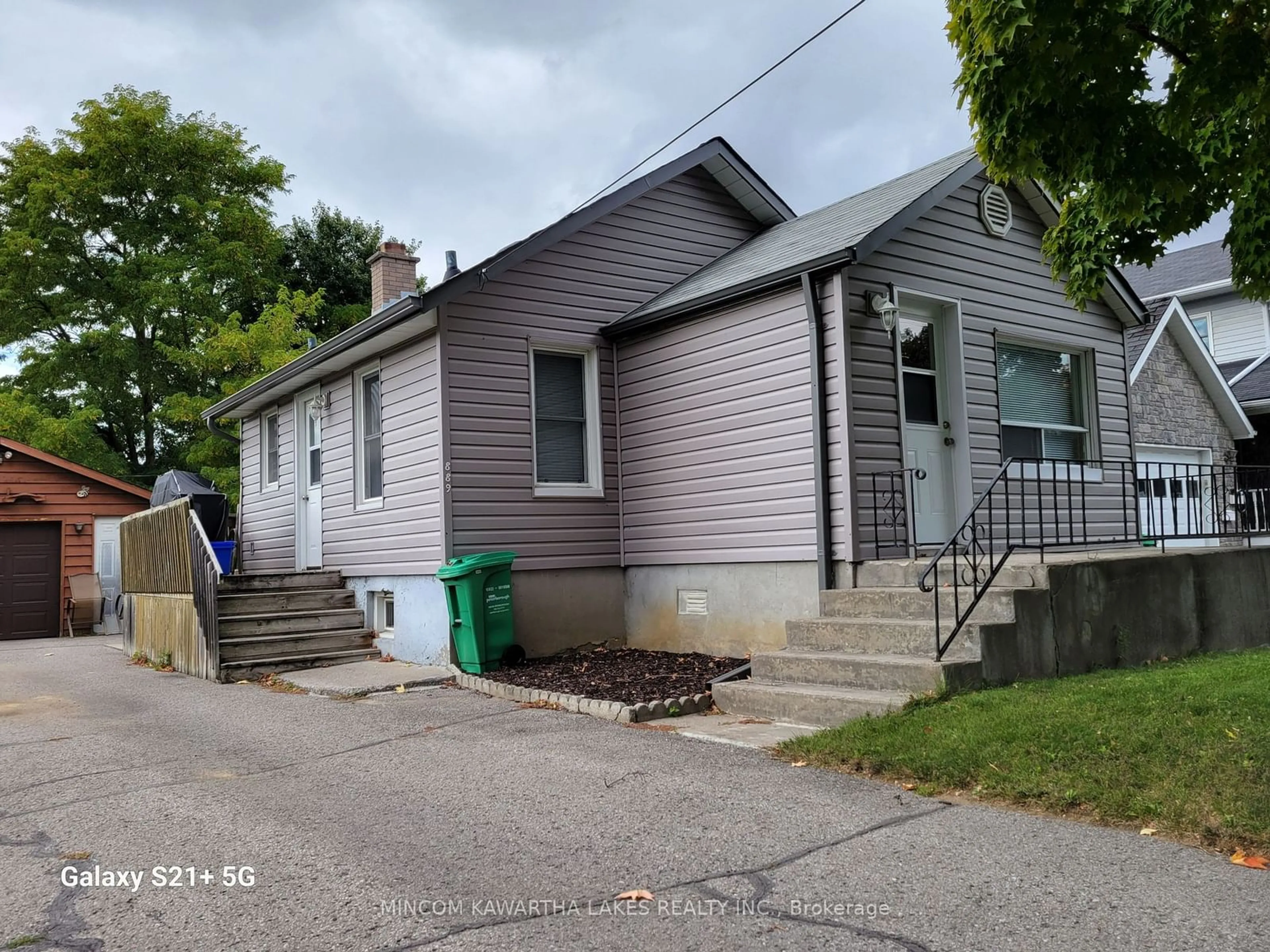 Frontside or backside of a home, the street view for 889 Western Ave, Peterborough Ontario K9J 5W1