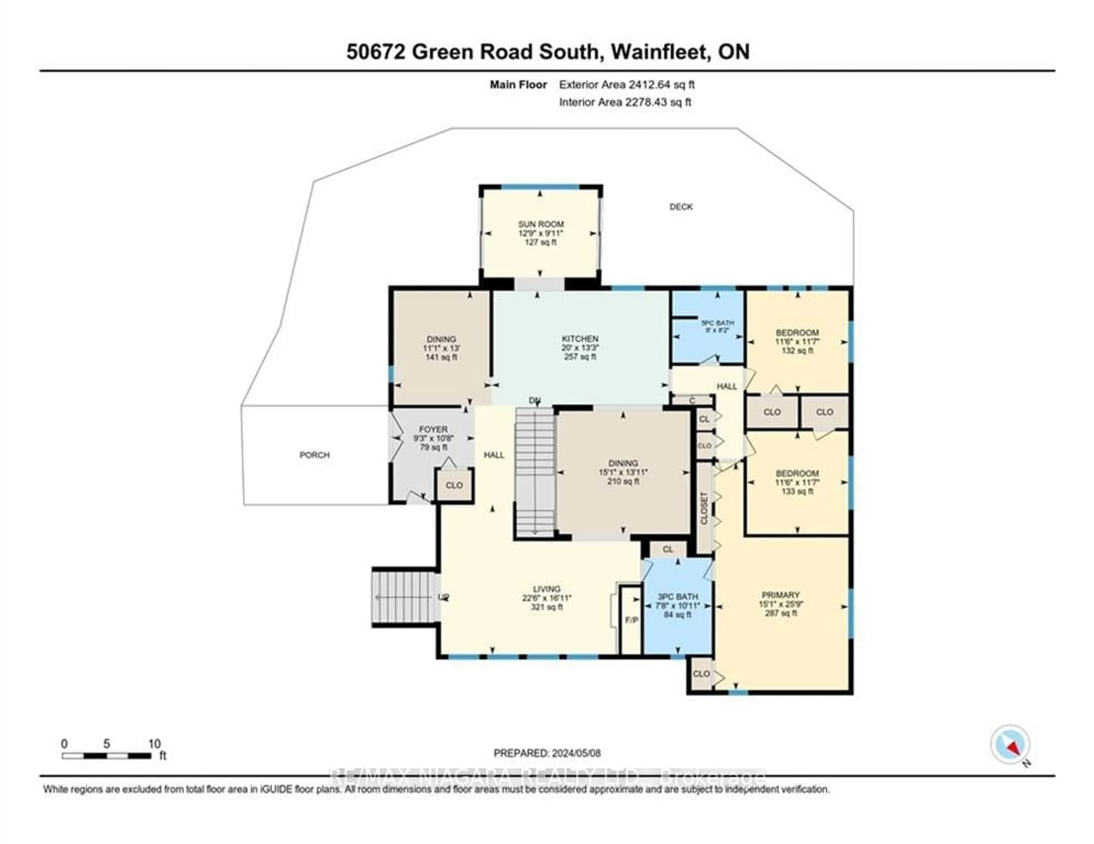 Floor plan for 50672 Green Rd, Wainfleet Ontario L0S 1V0