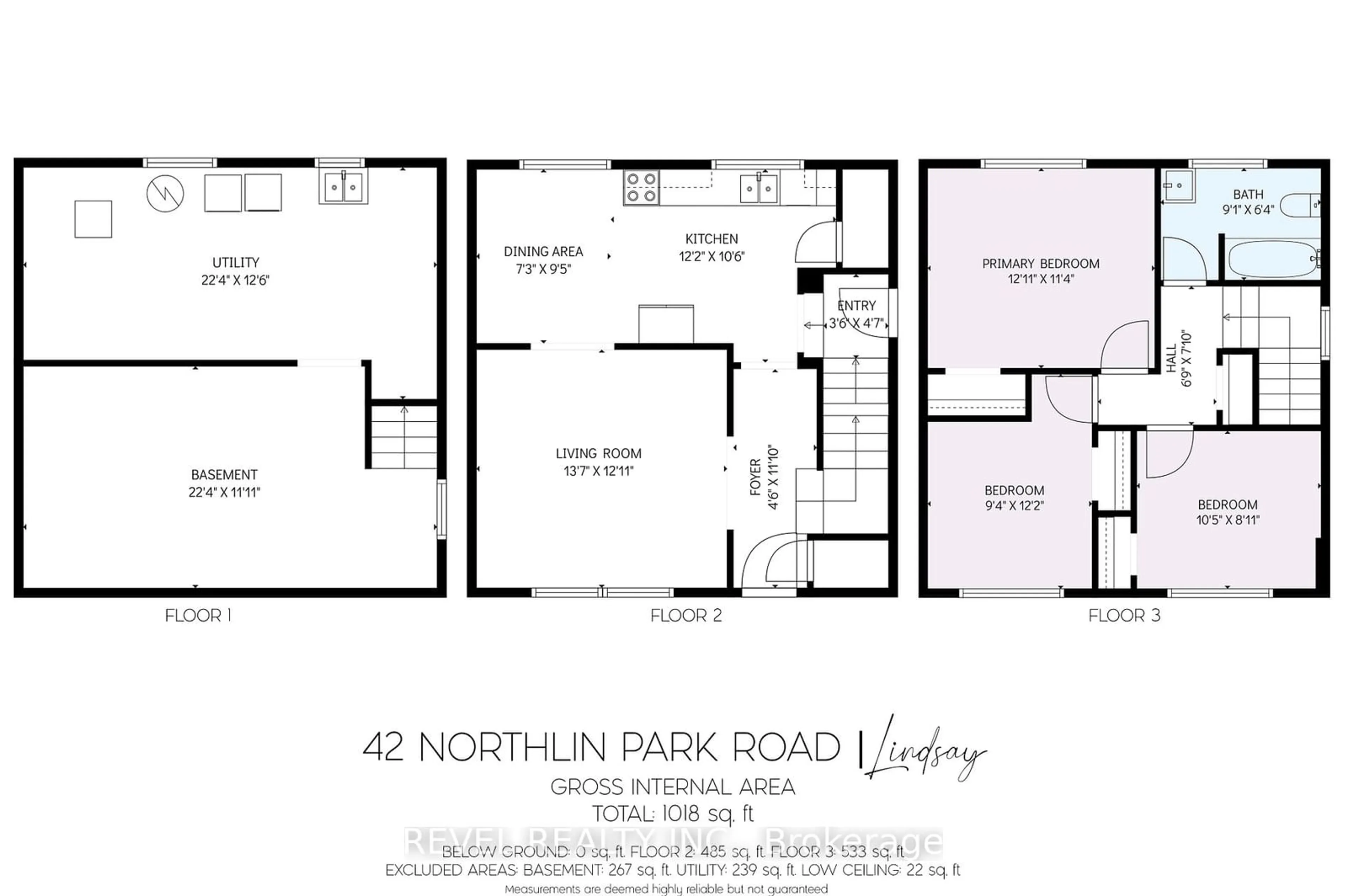 Floor plan for 42 Northlin Park Rd, Kawartha Lakes Ontario K9V 4P4