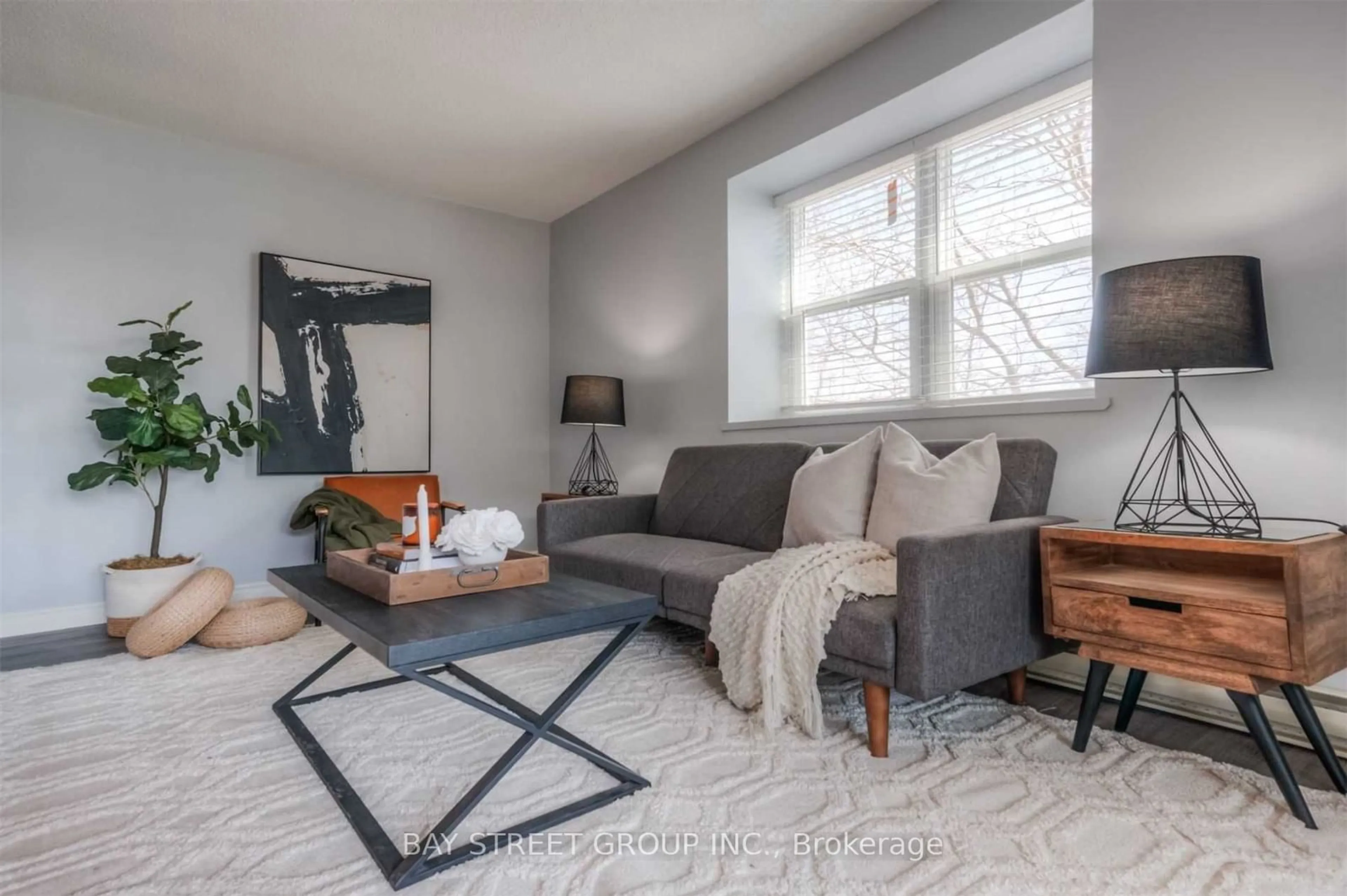 Living room, carpet floors for 83 Westmount Rd #2, Waterloo Ontario N2L 5G5