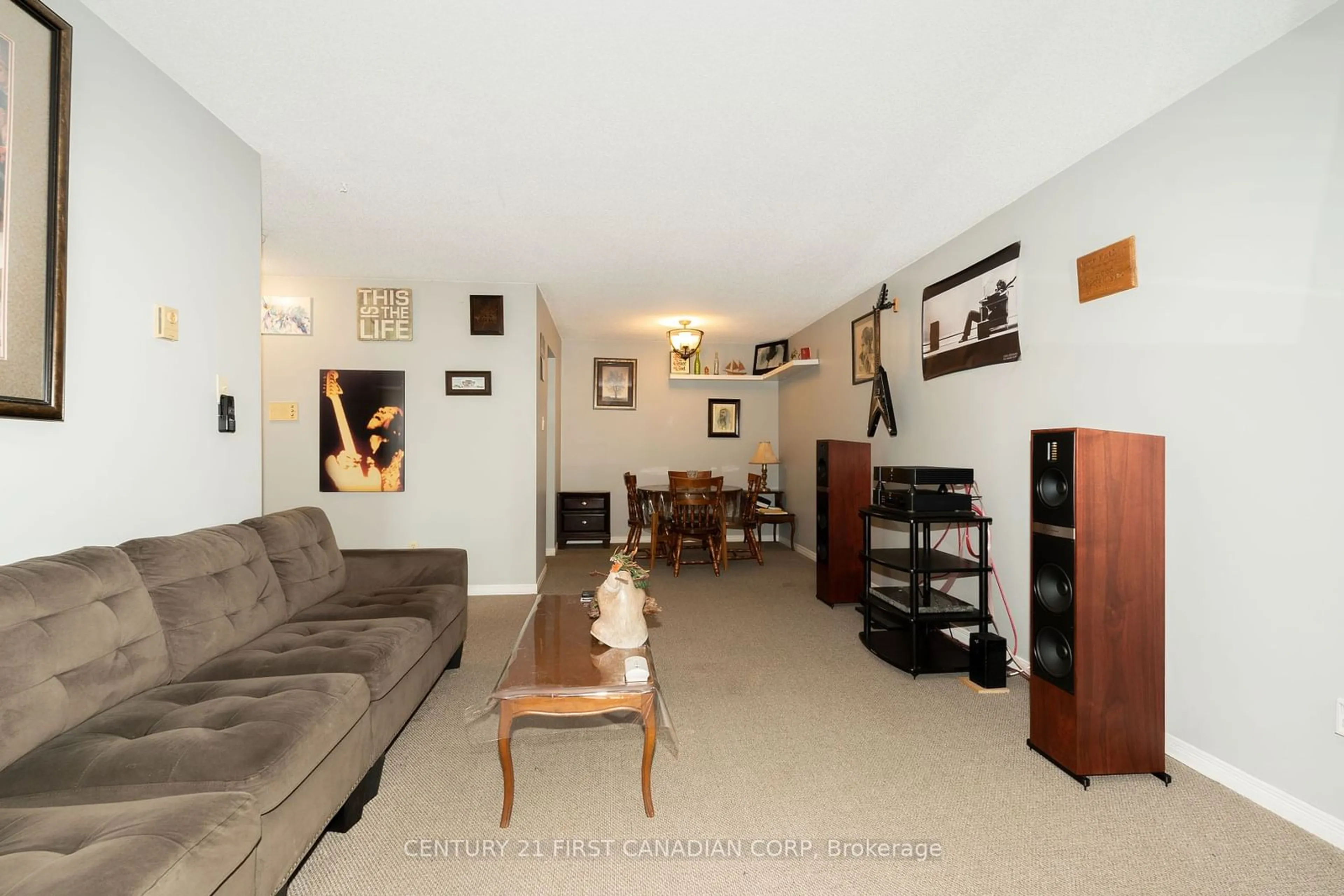 Living room, wood floors for 144 Conway Dr #67, London Ontario N6E 3N3