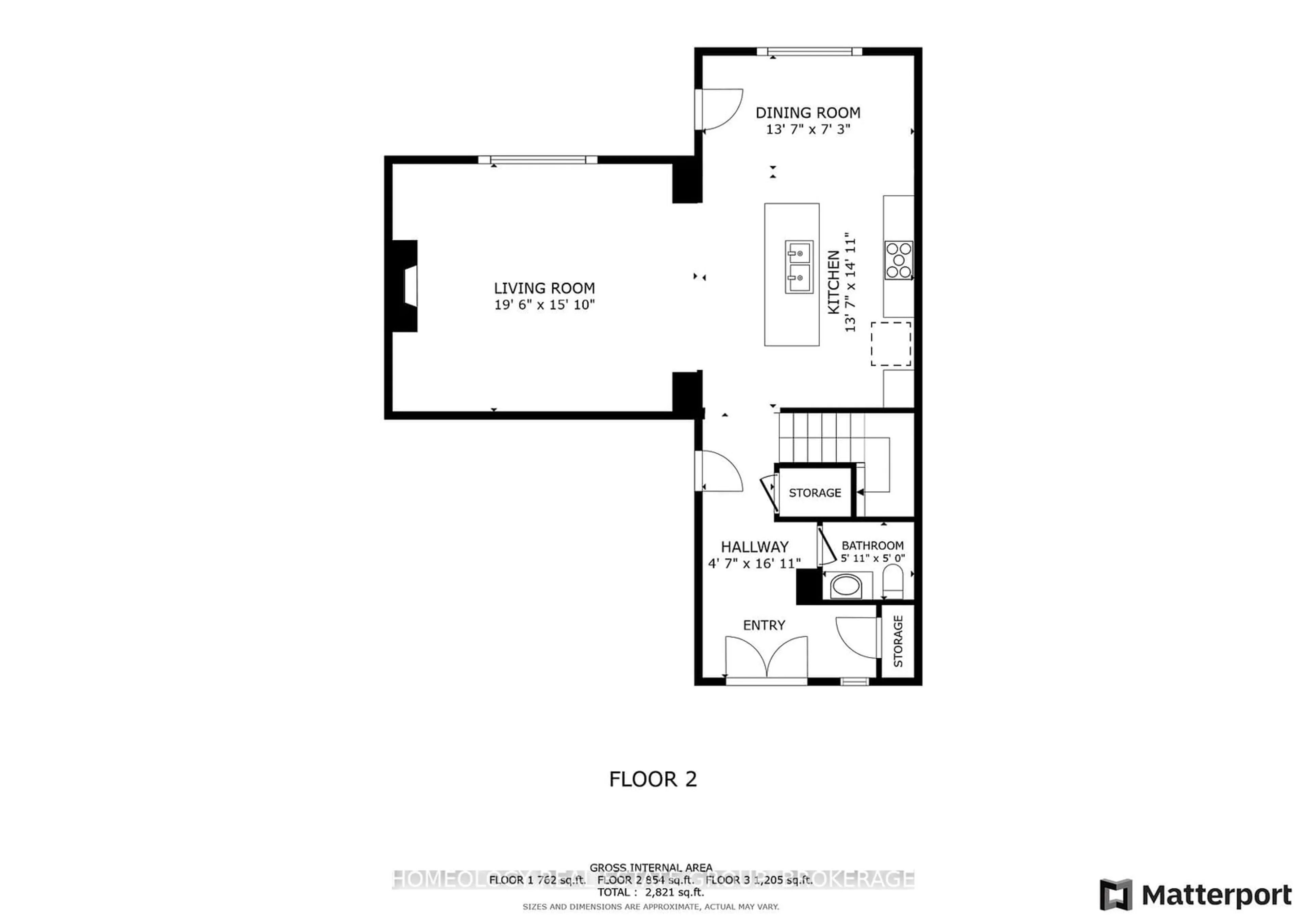 Floor plan for 107 Phibbs St, Lambton Shores Ontario N0N 1J0