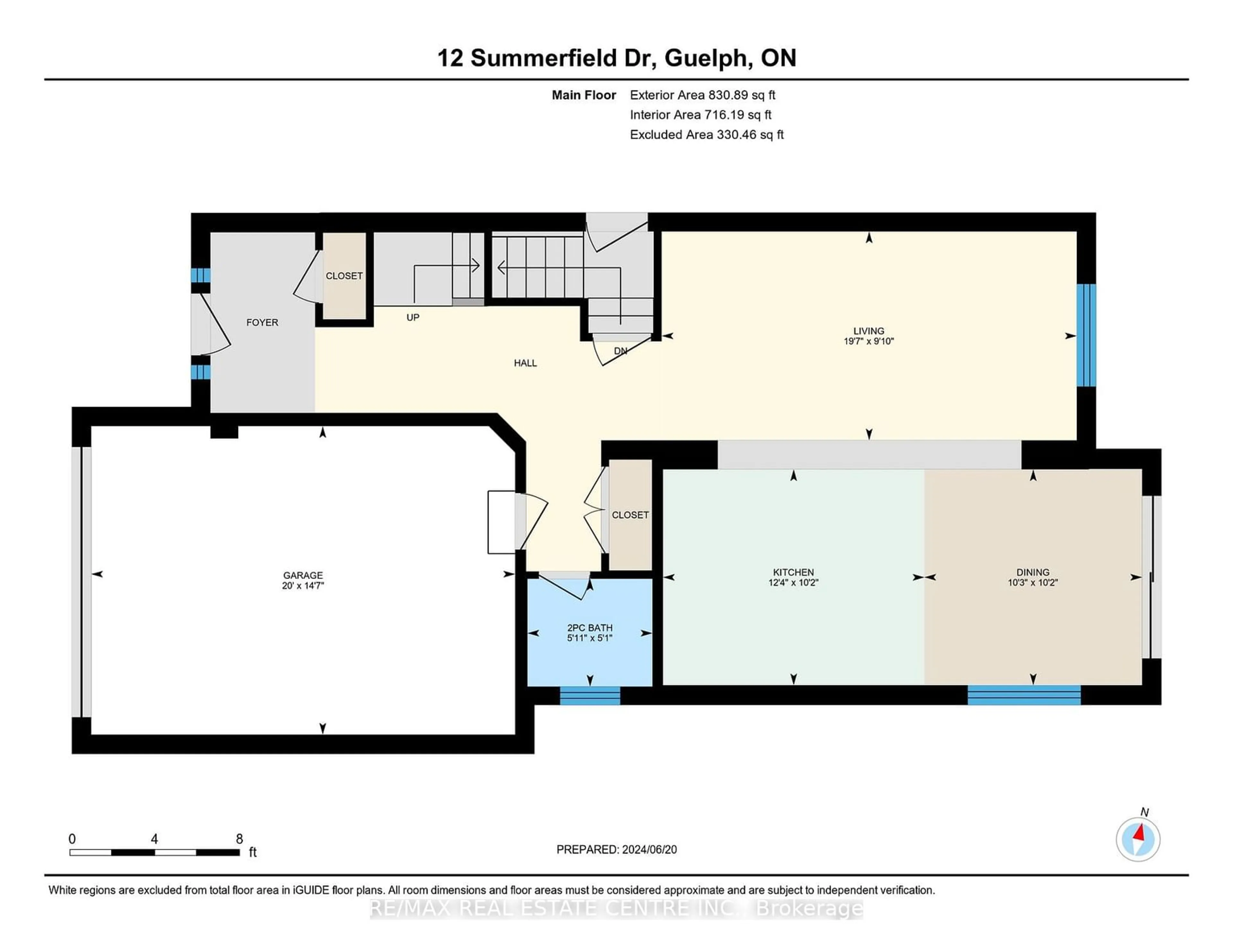 Floor plan for 12 Summerfield Dr, Guelph Ontario N1L 1T6