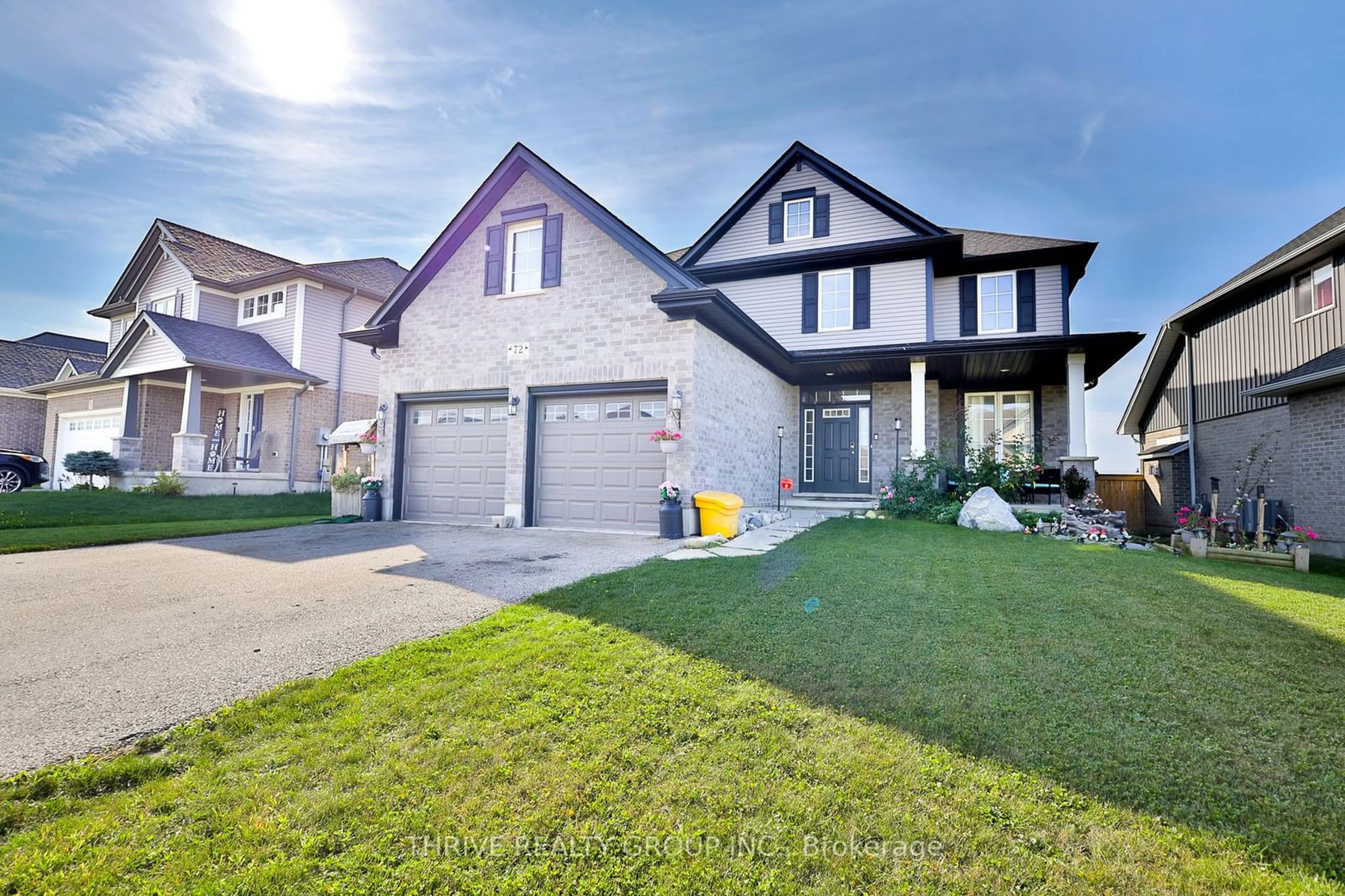 Frontside or backside of a home, the street view for 72 Carolina Cres, St. Thomas Ontario N5R 0H3