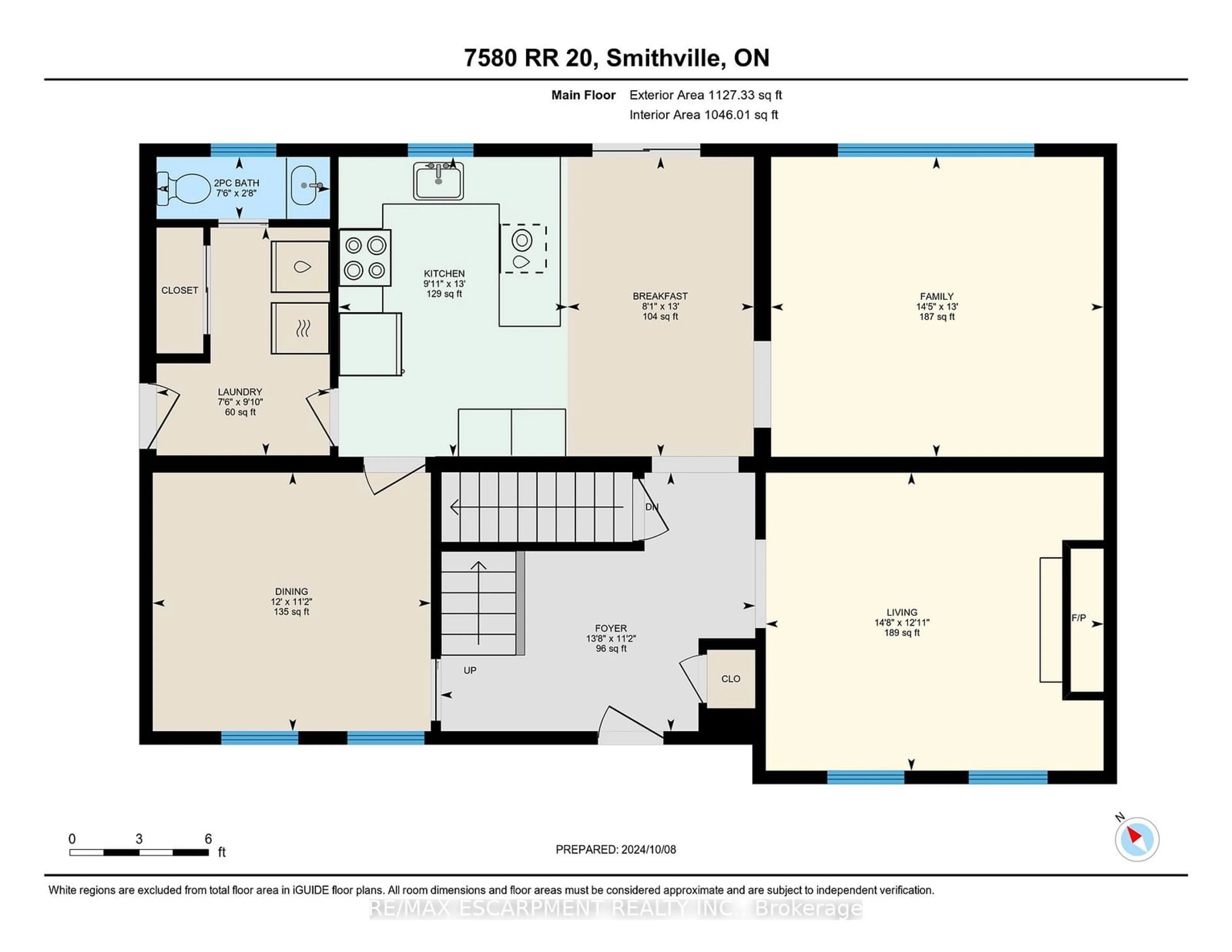 Floor plan for 7580 Regional 20 Rd, West Lincoln Ontario L0R 2A0