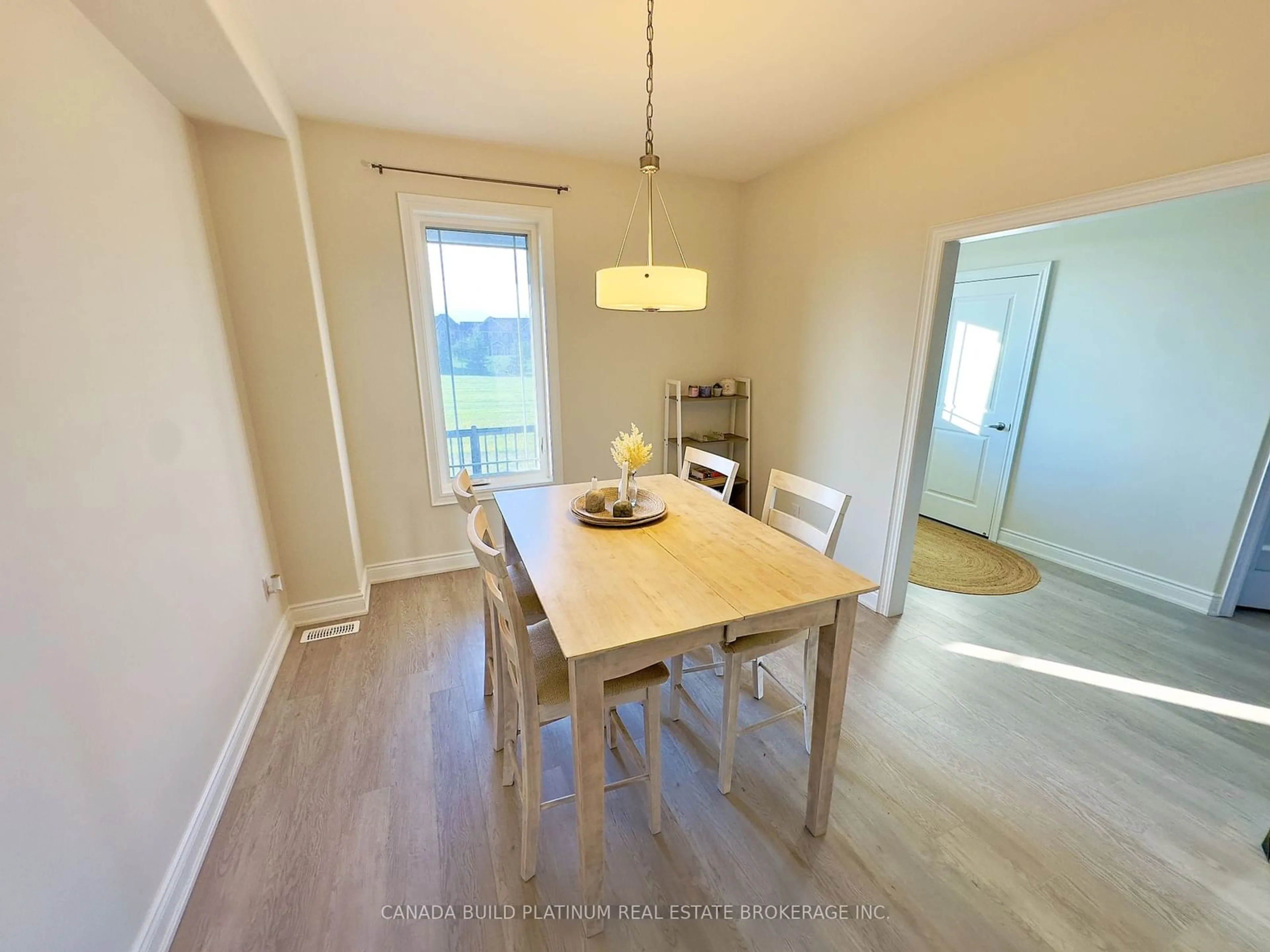 Dining room, wood floors, cottage for 720 Whetstone Lane, Peterborough Ontario K9H 0G4