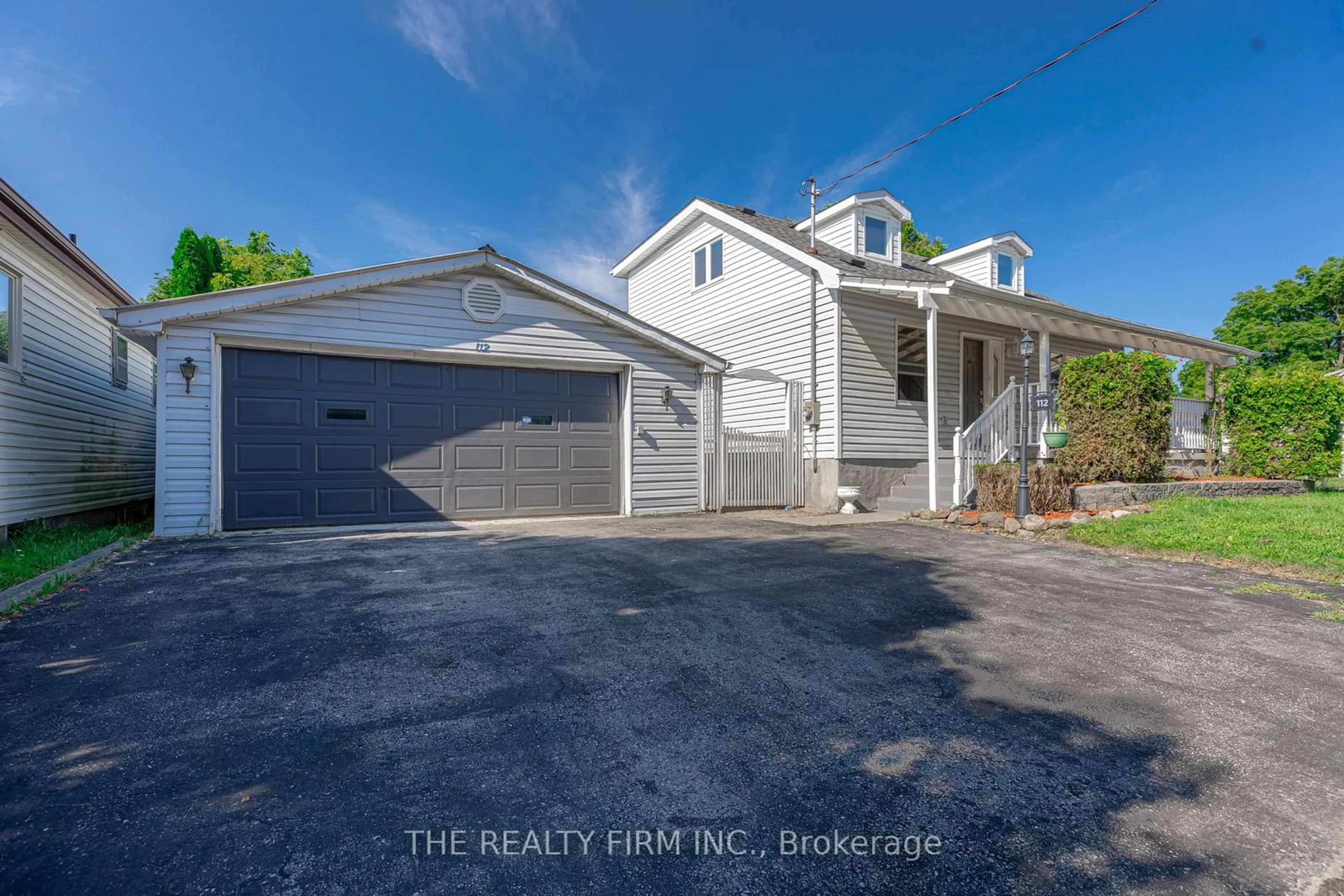 Frontside or backside of a home, the street view for 112 Emery St, London Ontario N6J 1S1