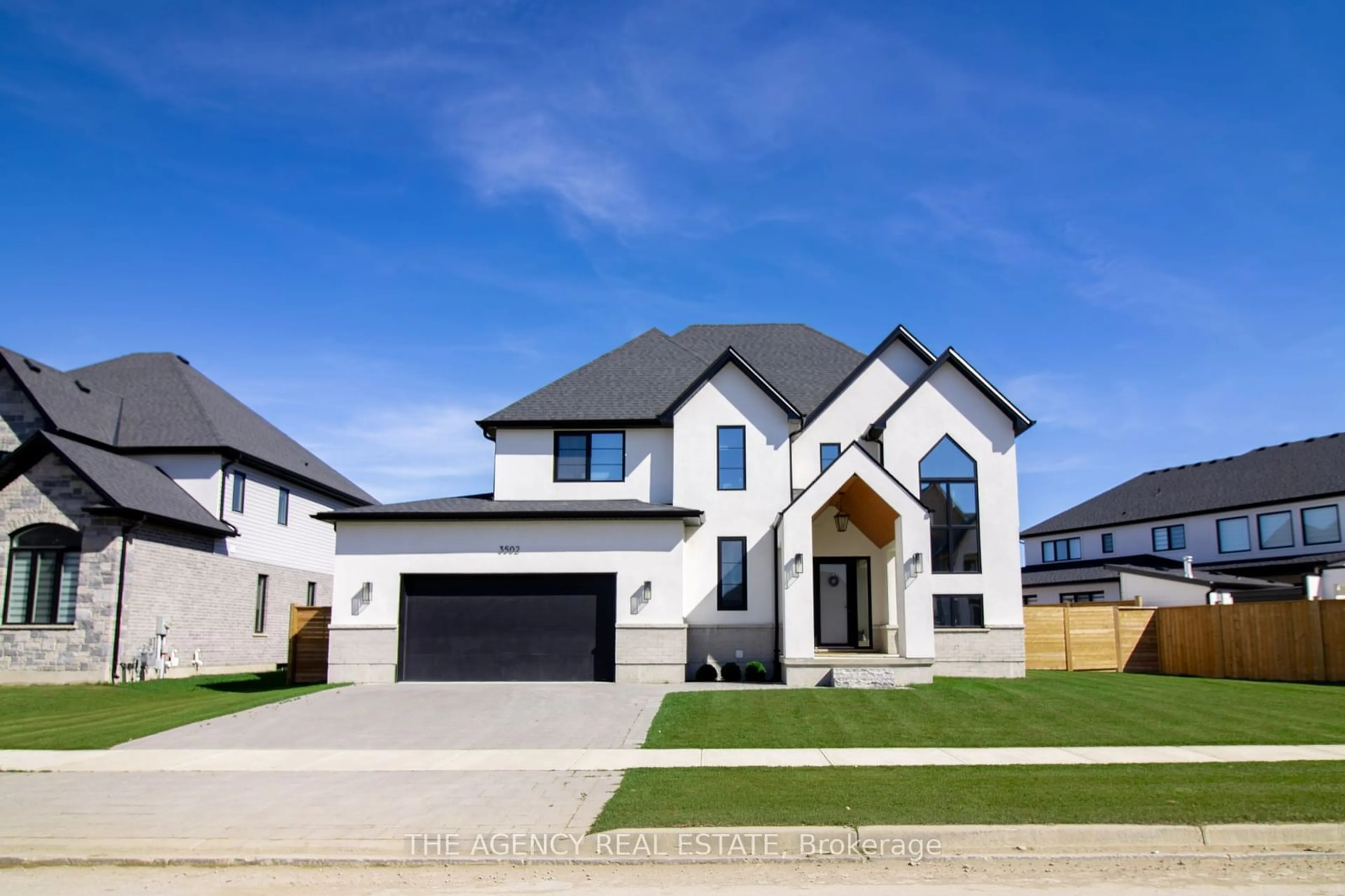 Frontside or backside of a home, the street view for 3502 Isleworth Rd, London Ontario N6P 0G9