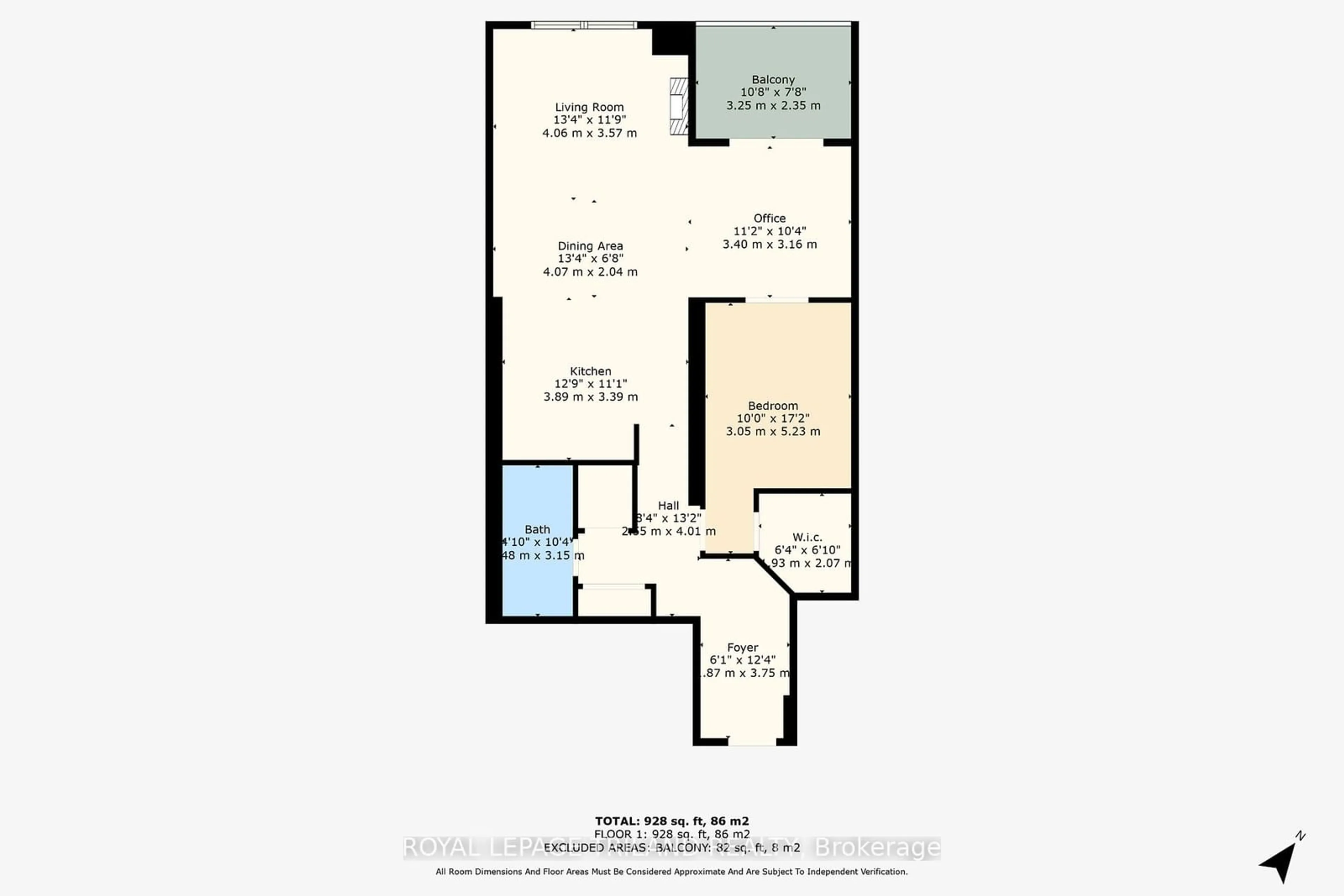 Floor plan for 330 Ridout St #2201, London Ontario N6C 3Z3