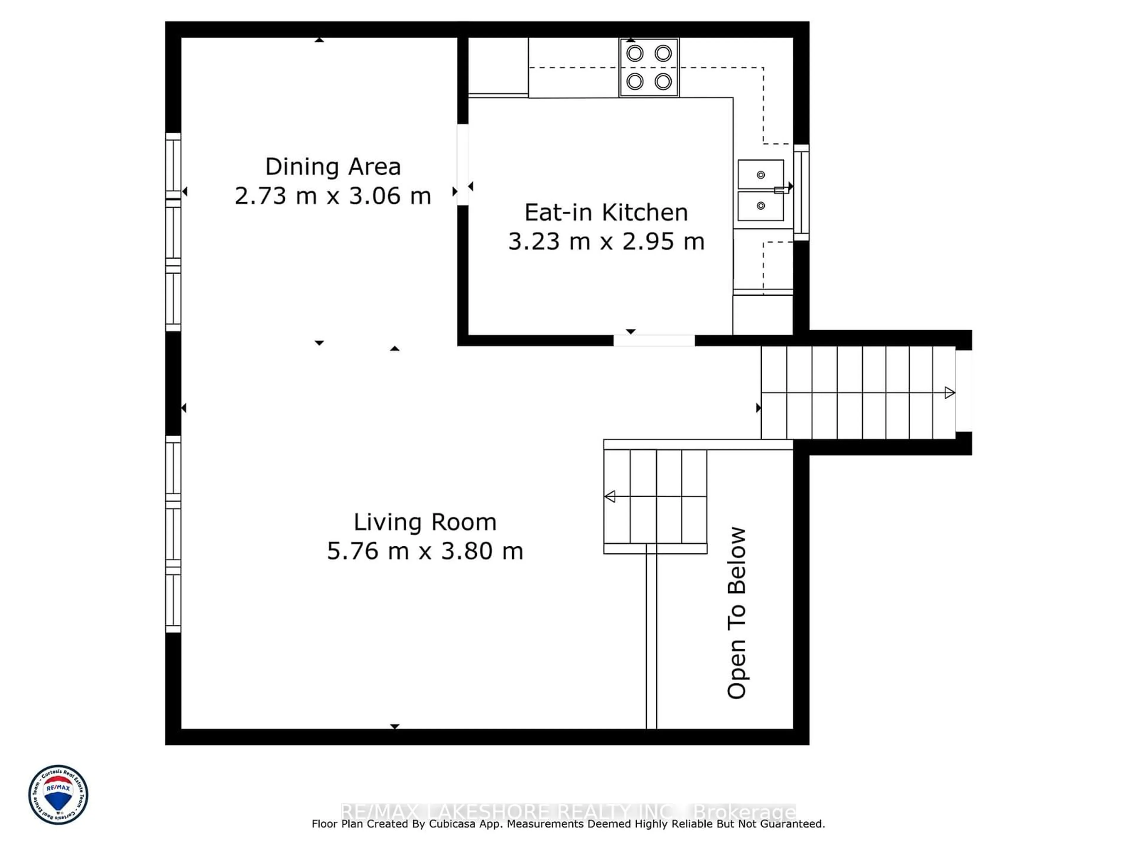 Floor plan for 602 Mackechnie Cres, Cobourg Ontario K9A 4X8