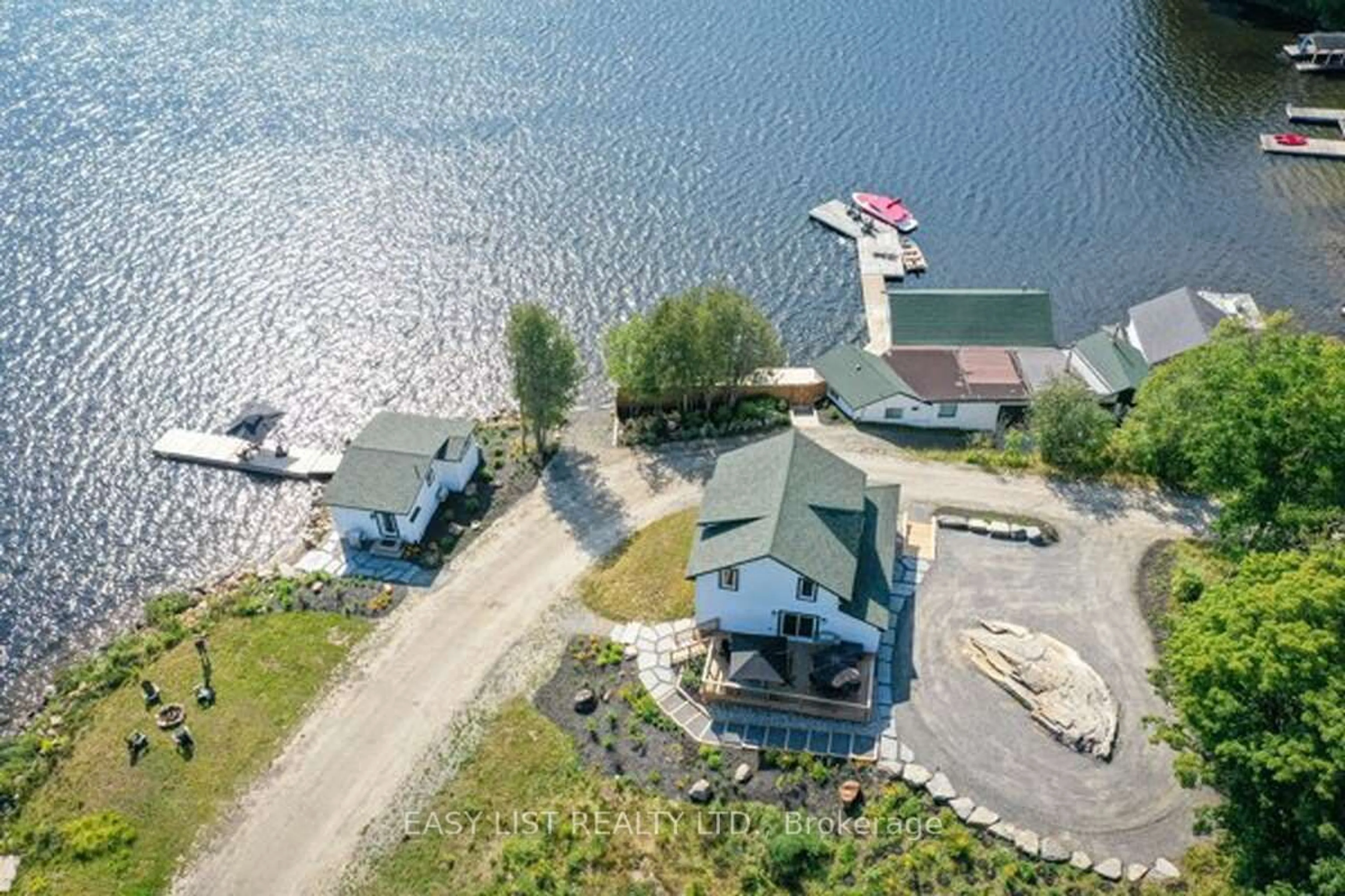 A pic from exterior of the house or condo, cottage for 1021 Marina Rd, Lake of Bays Ontario P1H 2J6