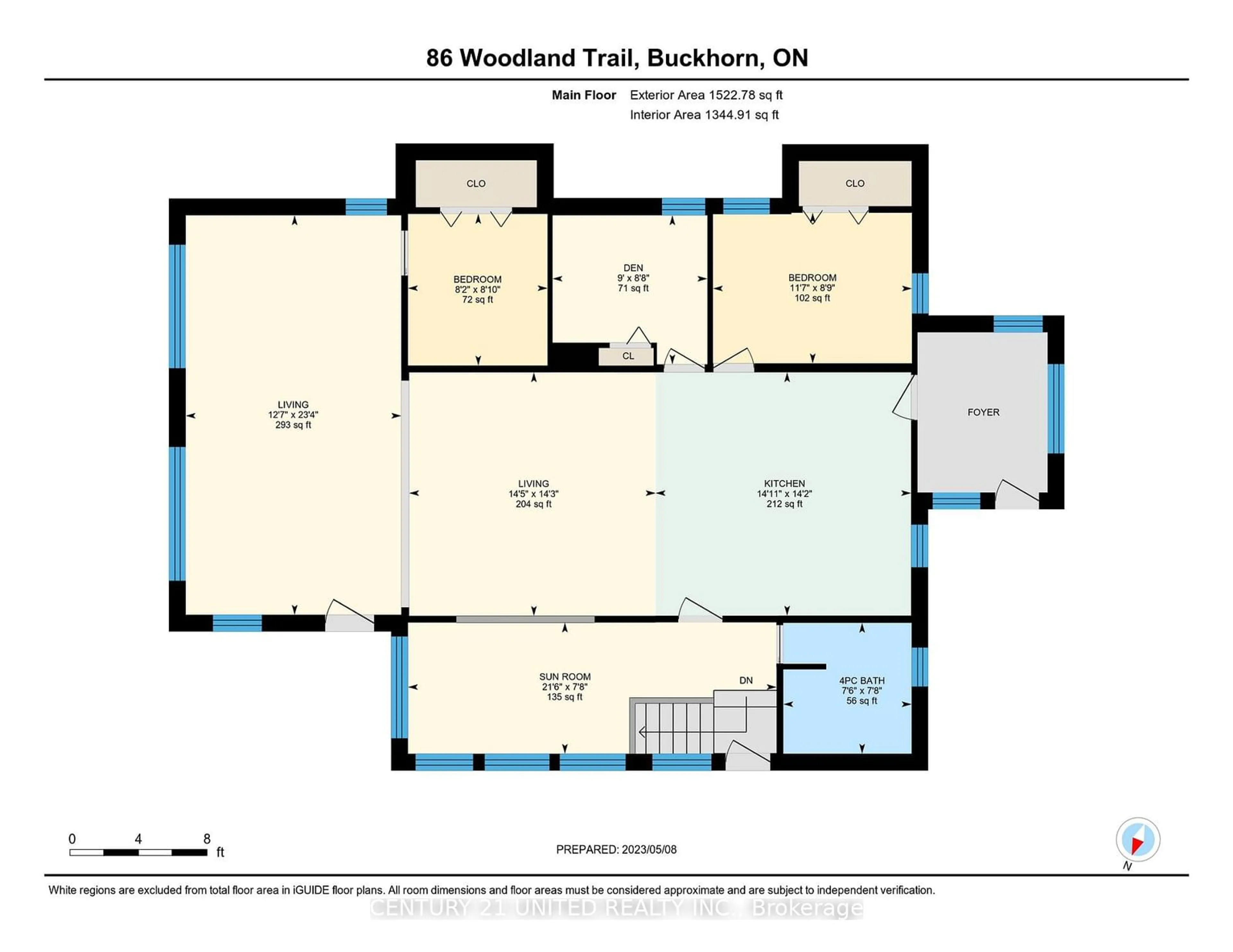 Floor plan for 86 Woodland Tr, Galway-Cavendish and Harvey Ontario K9J 6X2