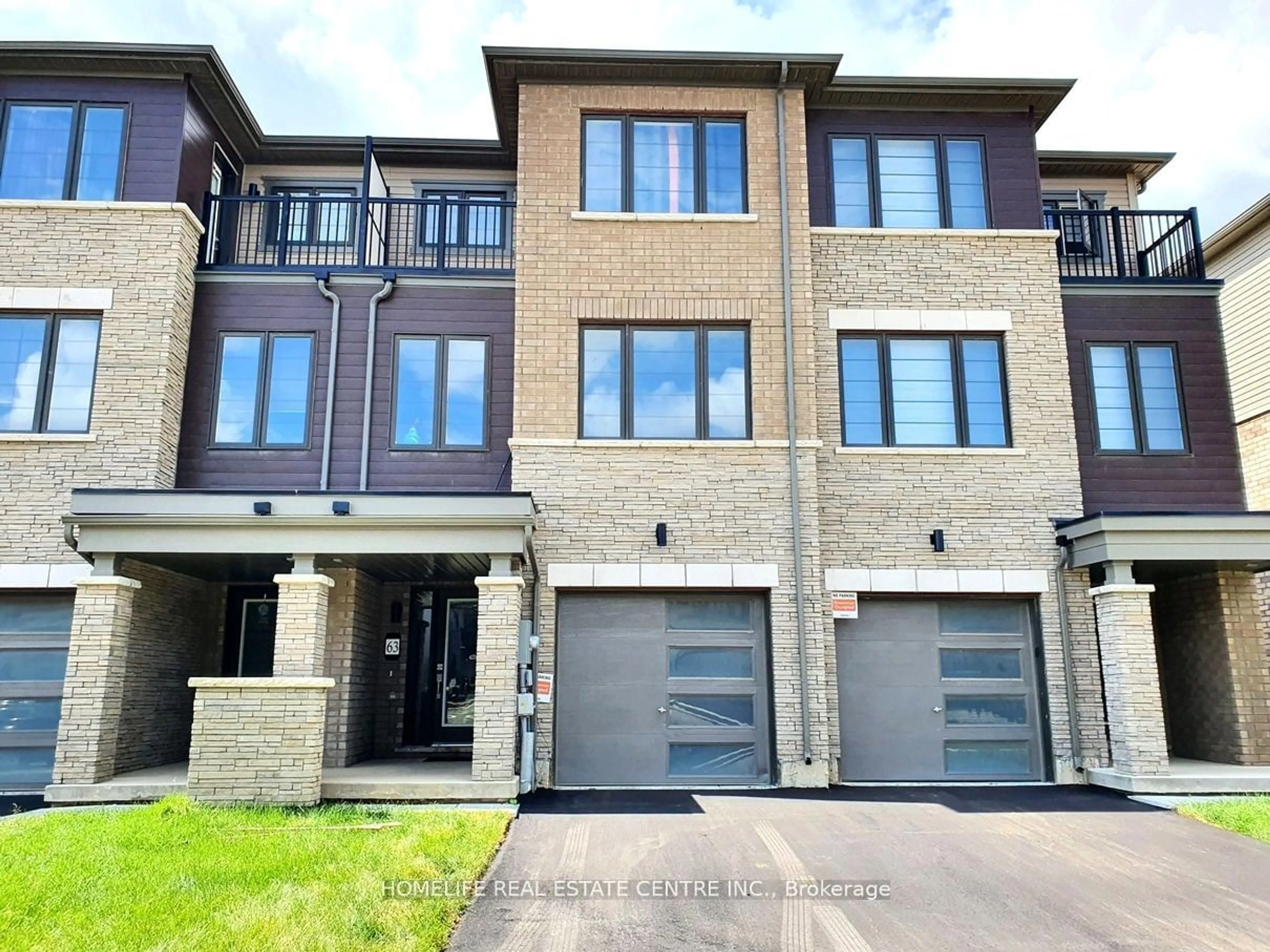 Home with brick exterior material, street for 63 Holder Dr, Brantford Ontario N3T 5L5