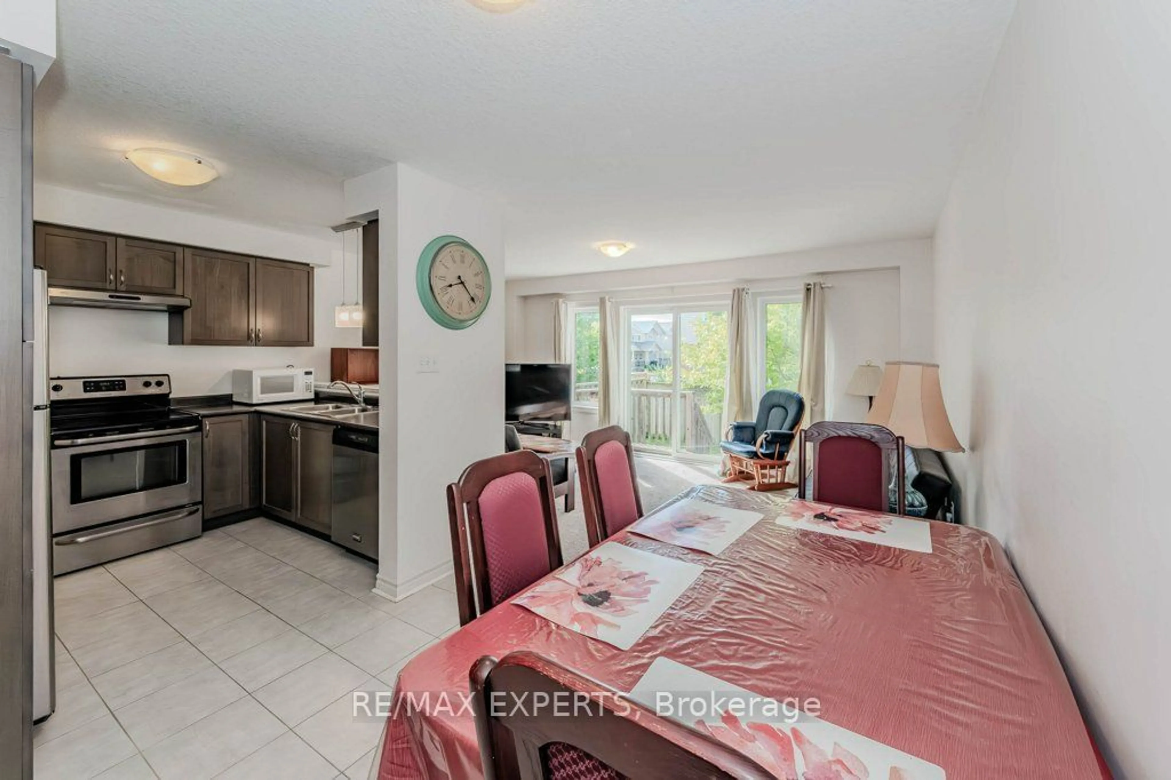 Open concept kitchen for 57 Oldfield Dr #57O, Guelph Ontario N1L 0K6